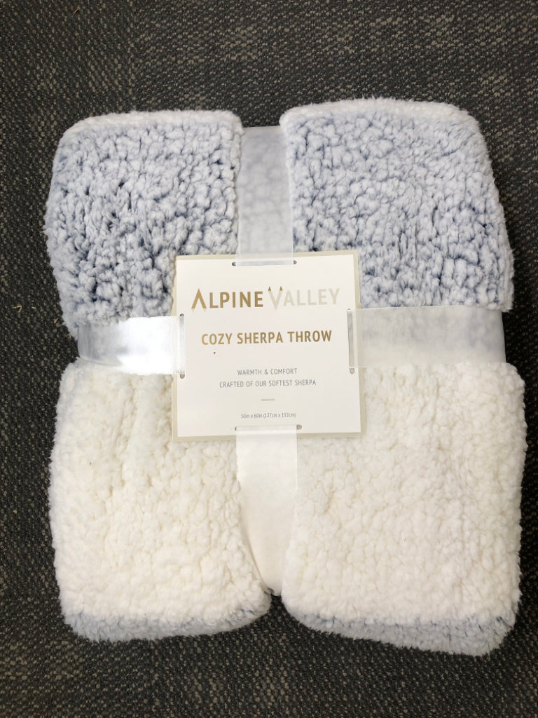 NIP ALPINE VALLEY SHERPA THROW.