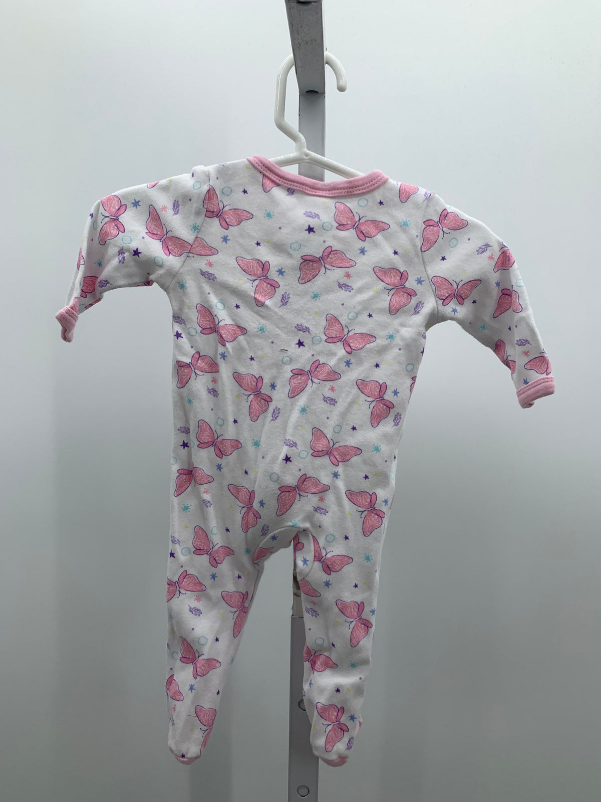 The Peanut Shell Size 0-3 months Girls Long Slv. Romper