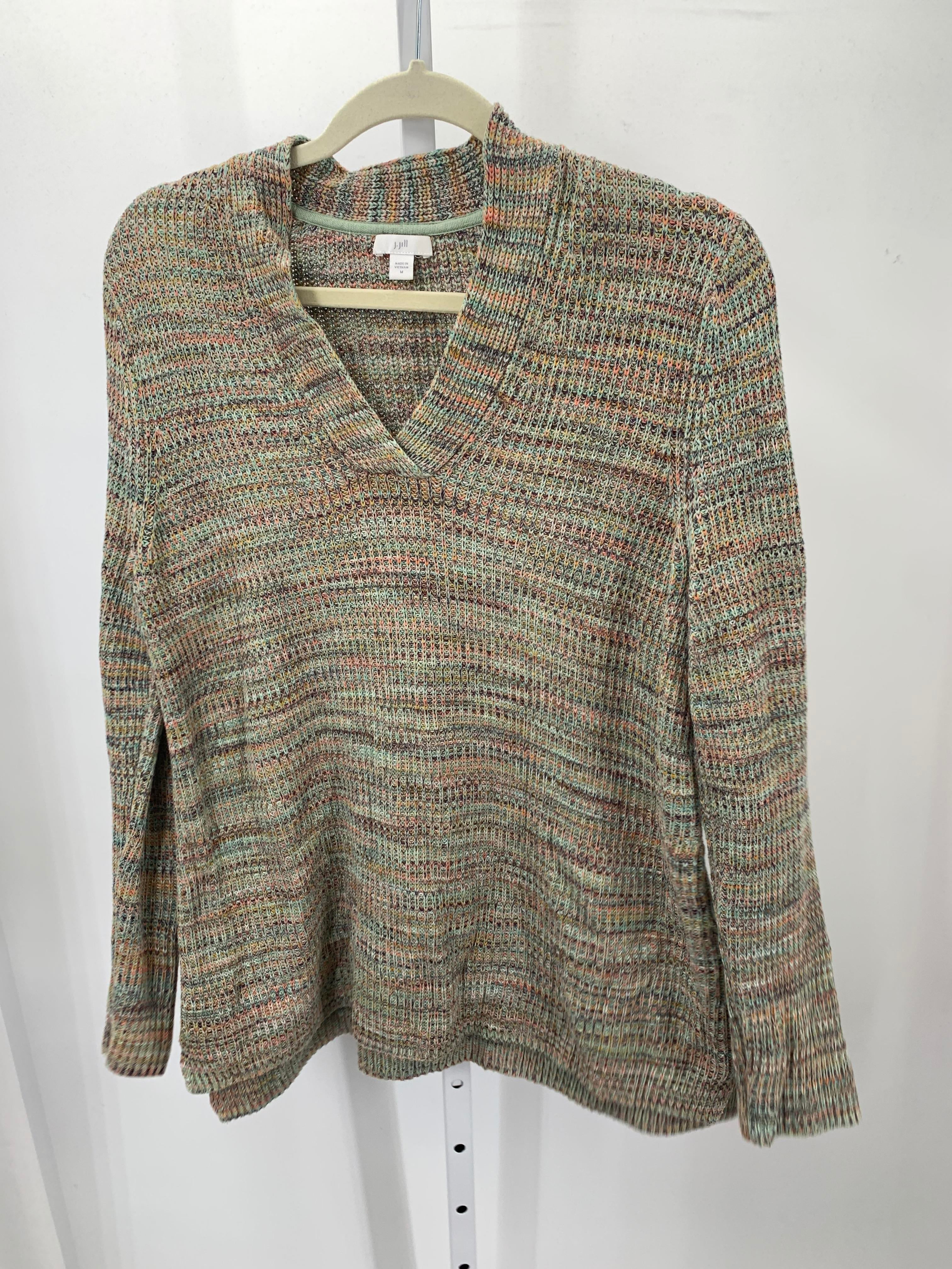 J-Jill Size Medium Misses Long Slv Sweater