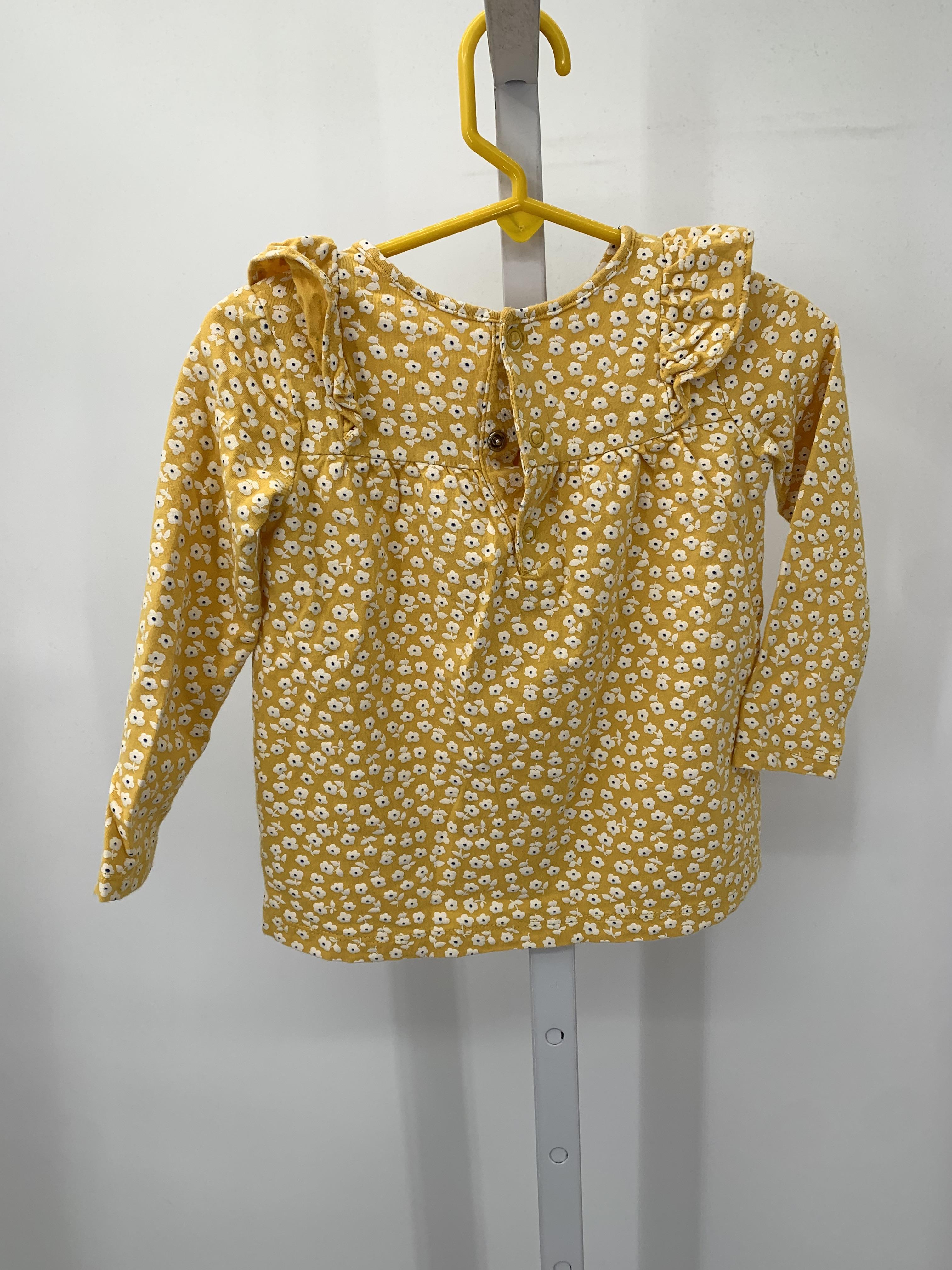 Carters Size 2T Girls Long Sleeve Shirt