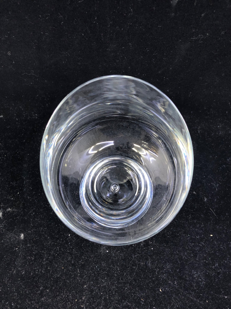 GLASS COGNAC CANDY/ NUT BOWL.