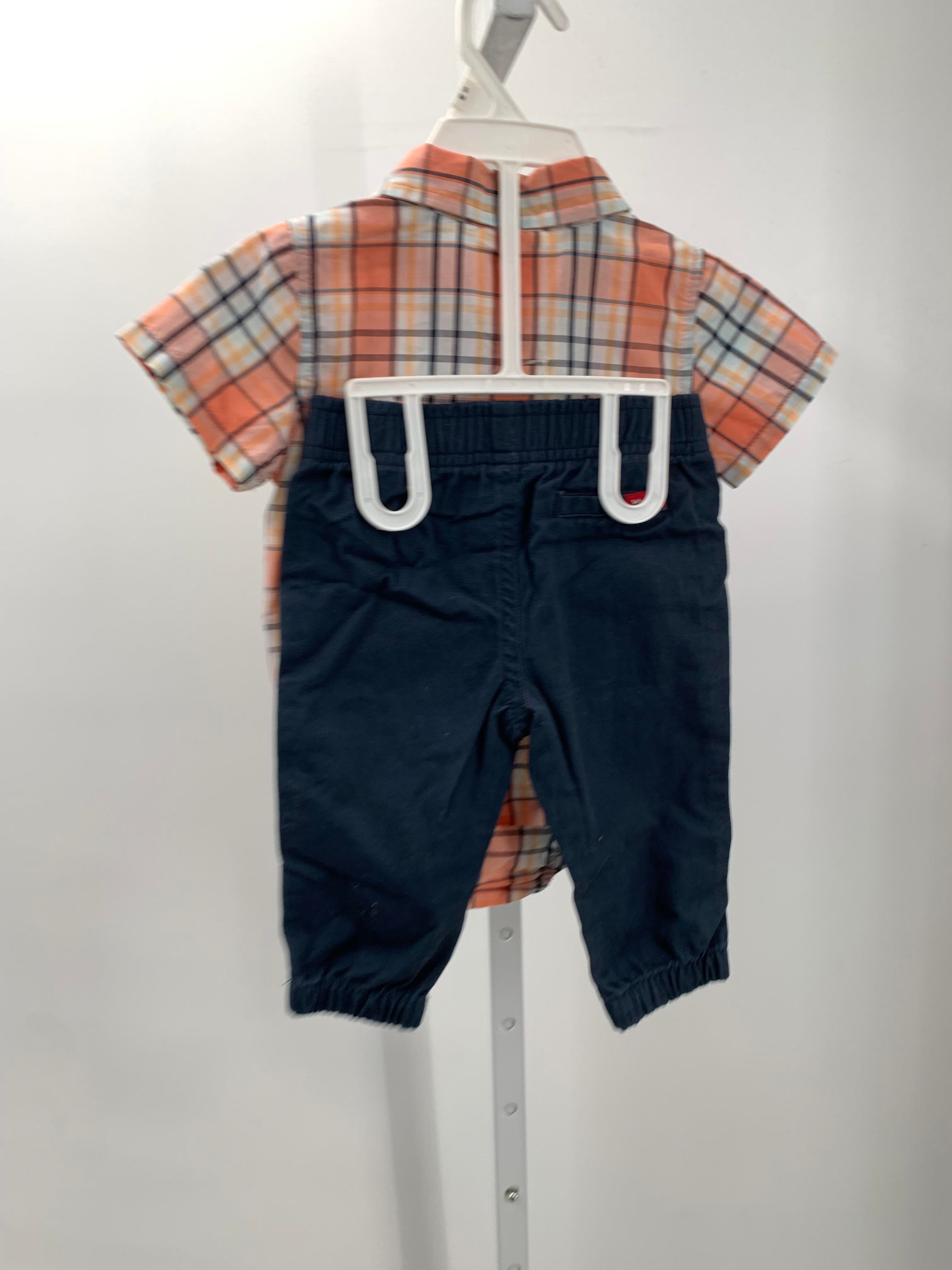 NEW PLAID SHIRT ADN BLUE PANTS