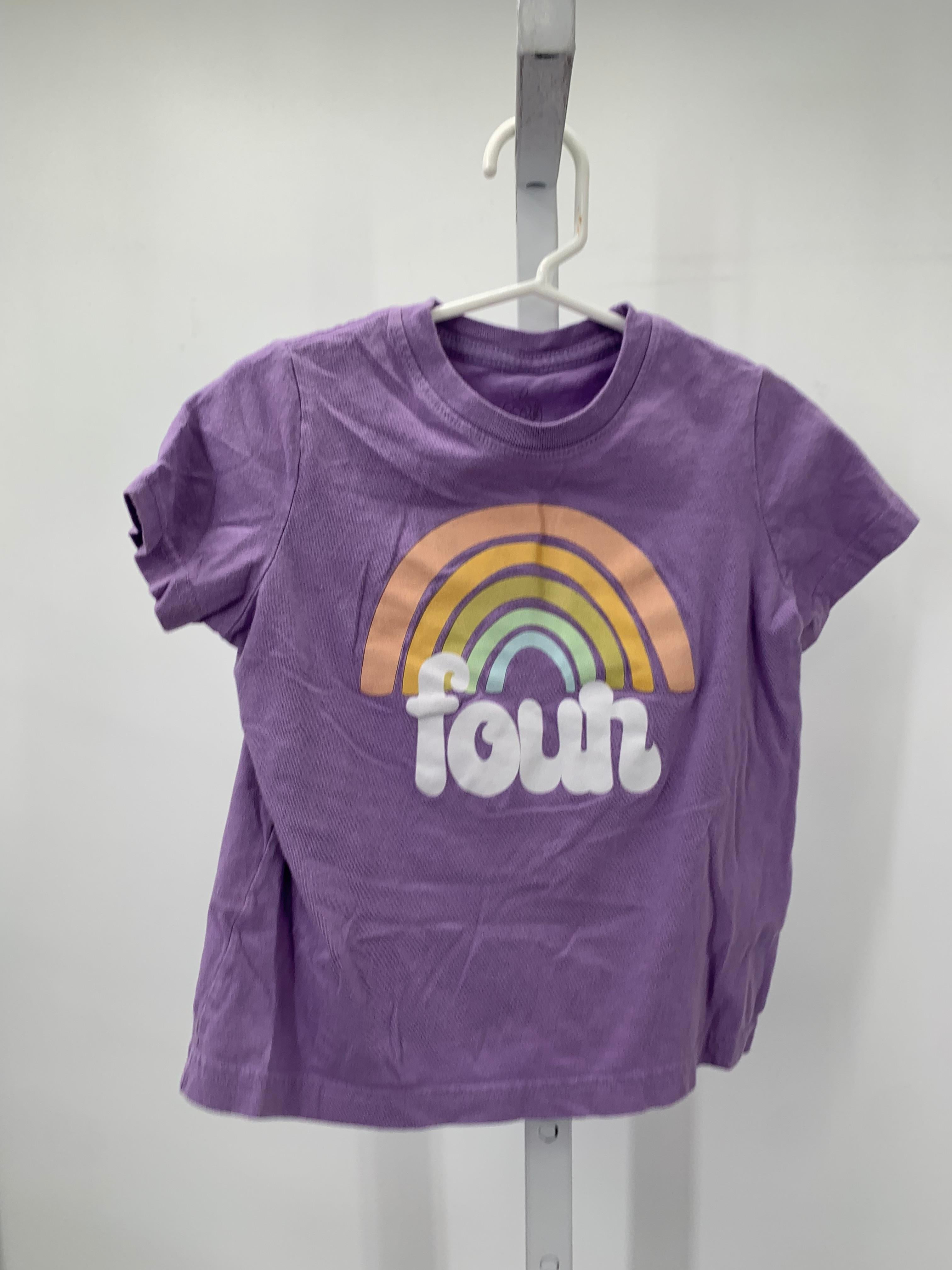 Size 4T Girls Short Sleeve Shirt