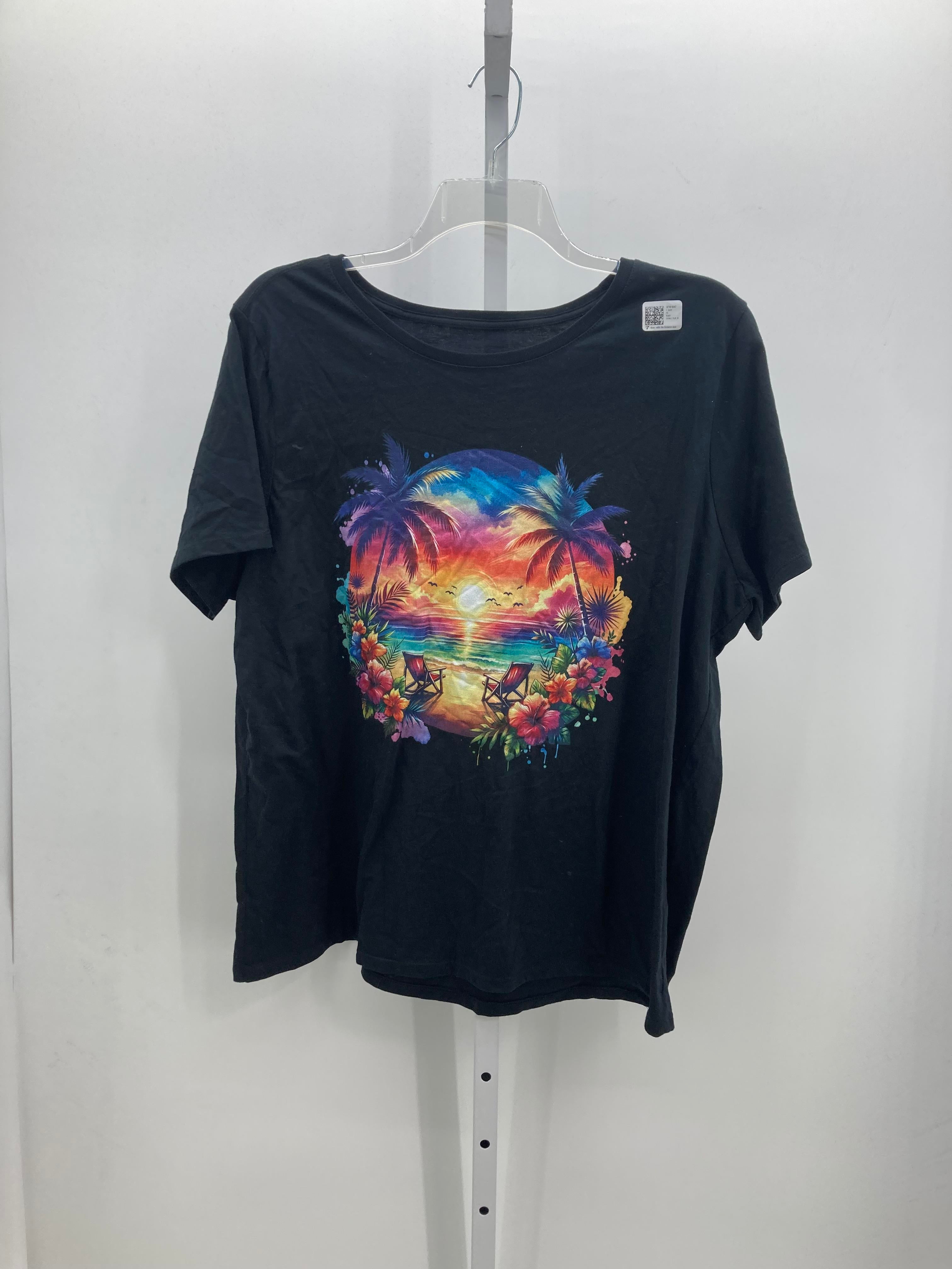 Size 3X Womens Short Sleeve Shirt