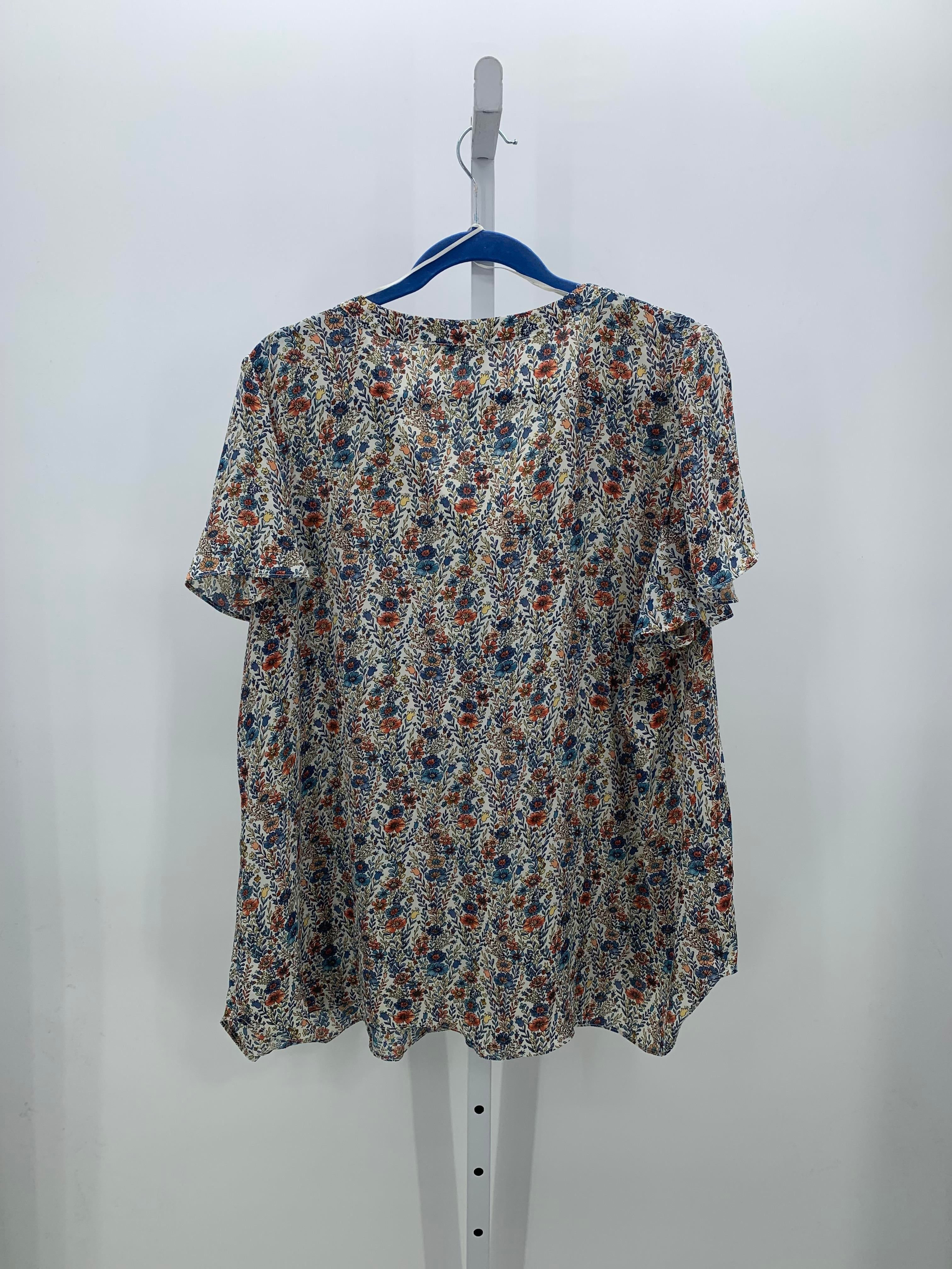 Rose & Olive Size 2X Womens Short Sleeve Shirt