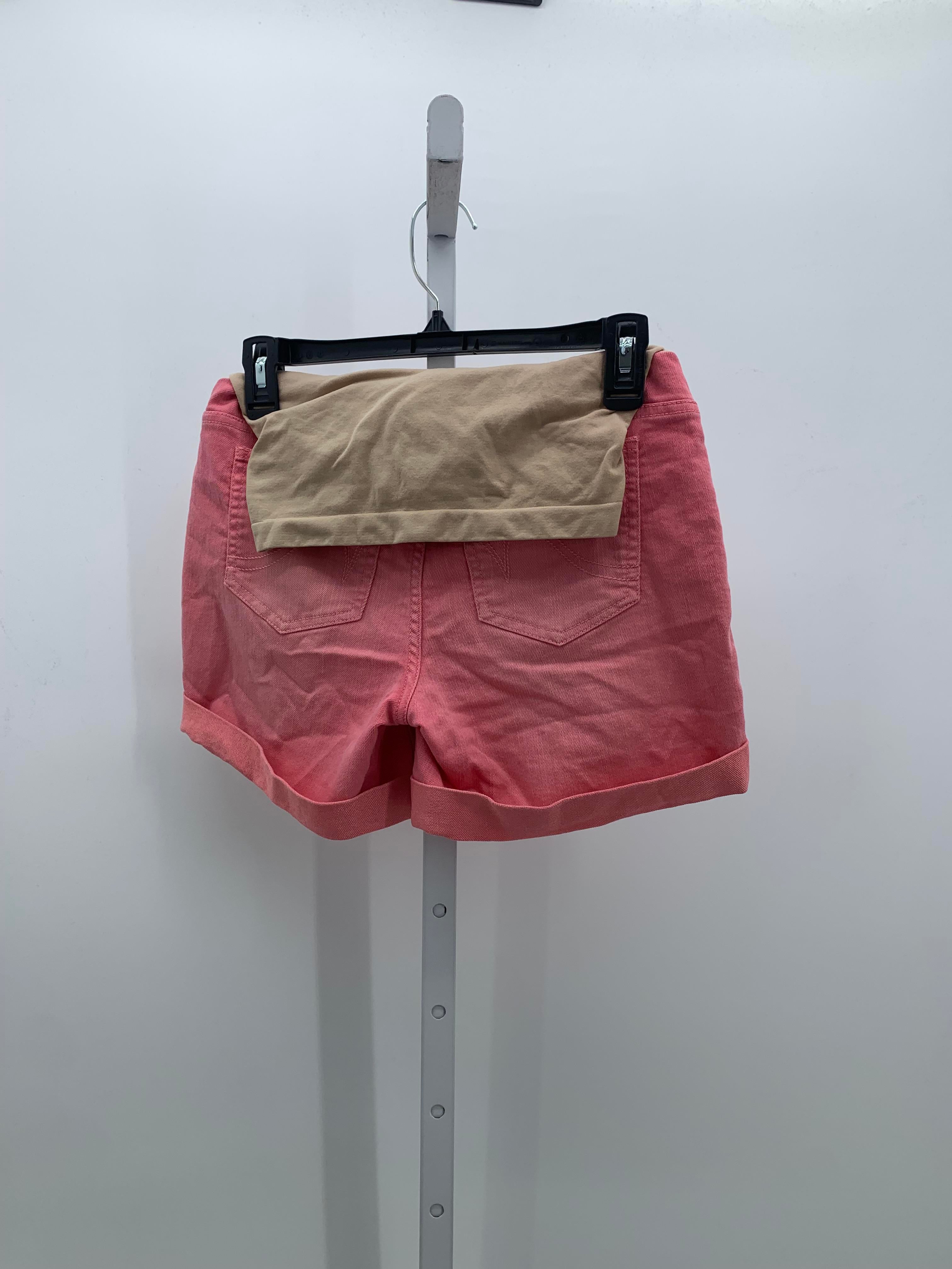 Indigo Blue Pink Size X Small Maternity Shorts