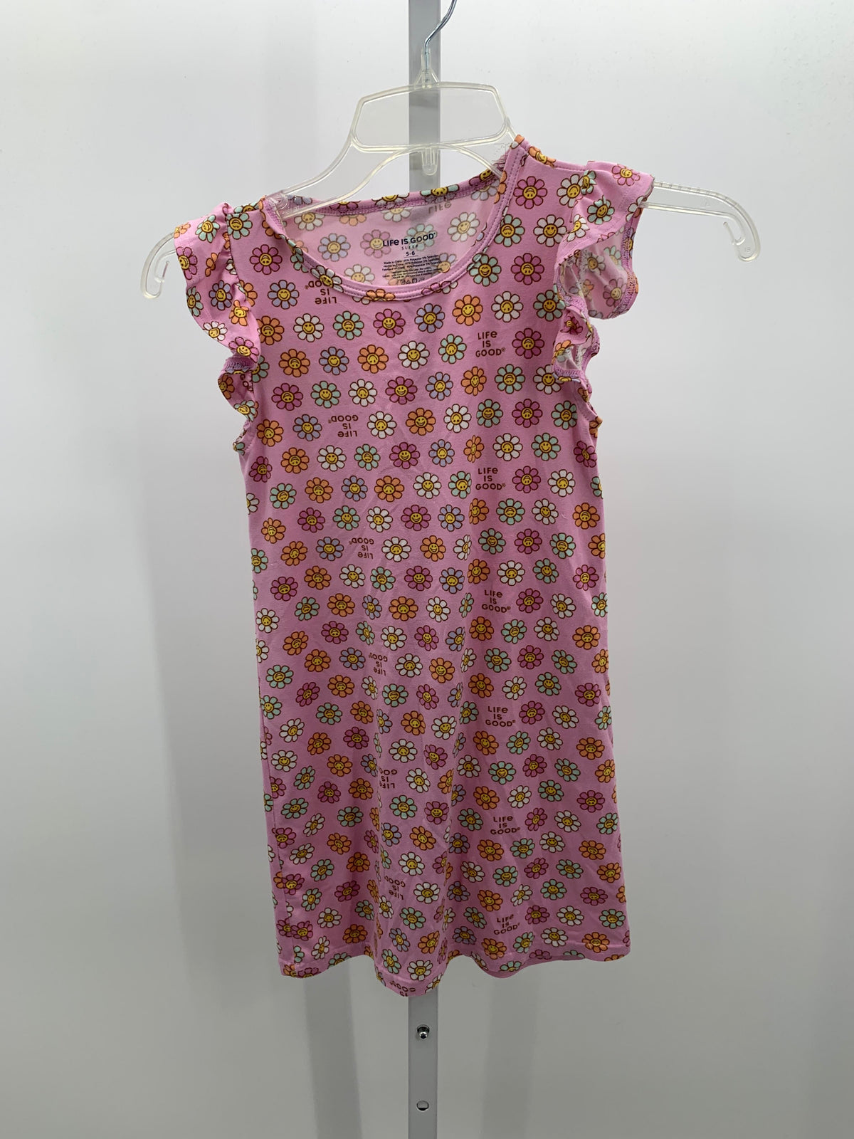 Life is Good Size 5-6 Girls Nightgown