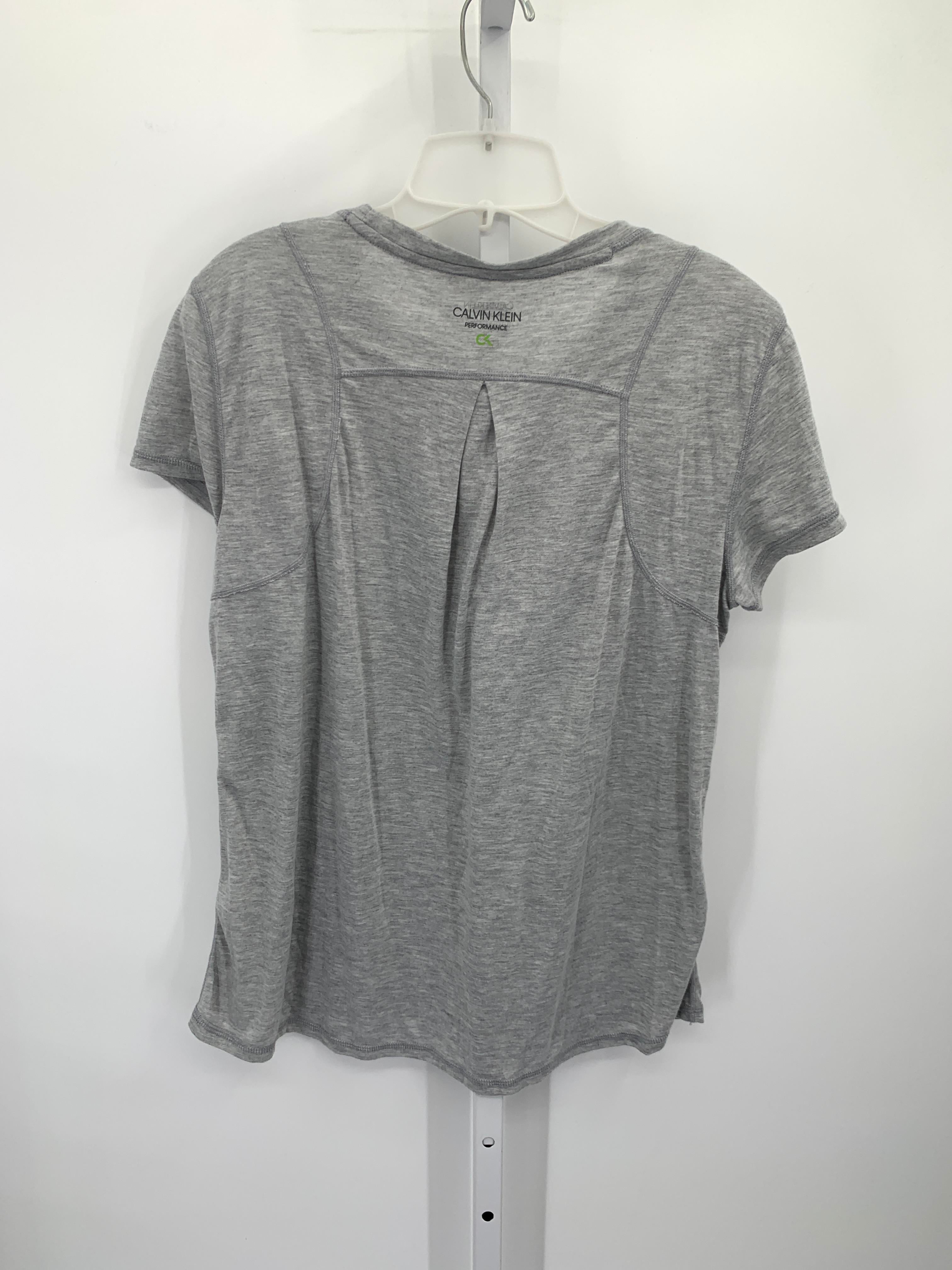 Calvin Klein Size Large Misses Short Sleeve Shirt