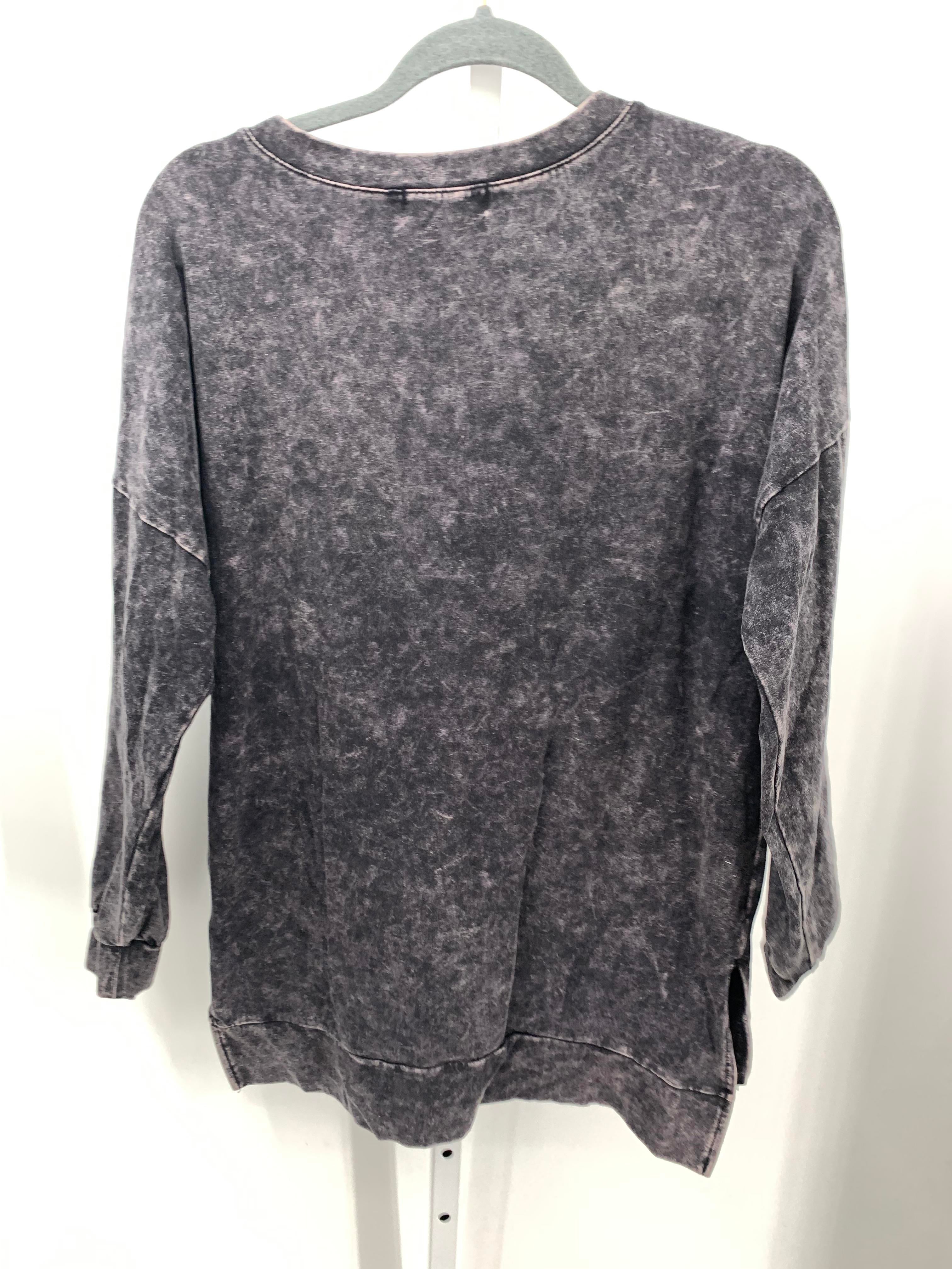 Zenana Size Small Misses Long Sleeve Shirt
