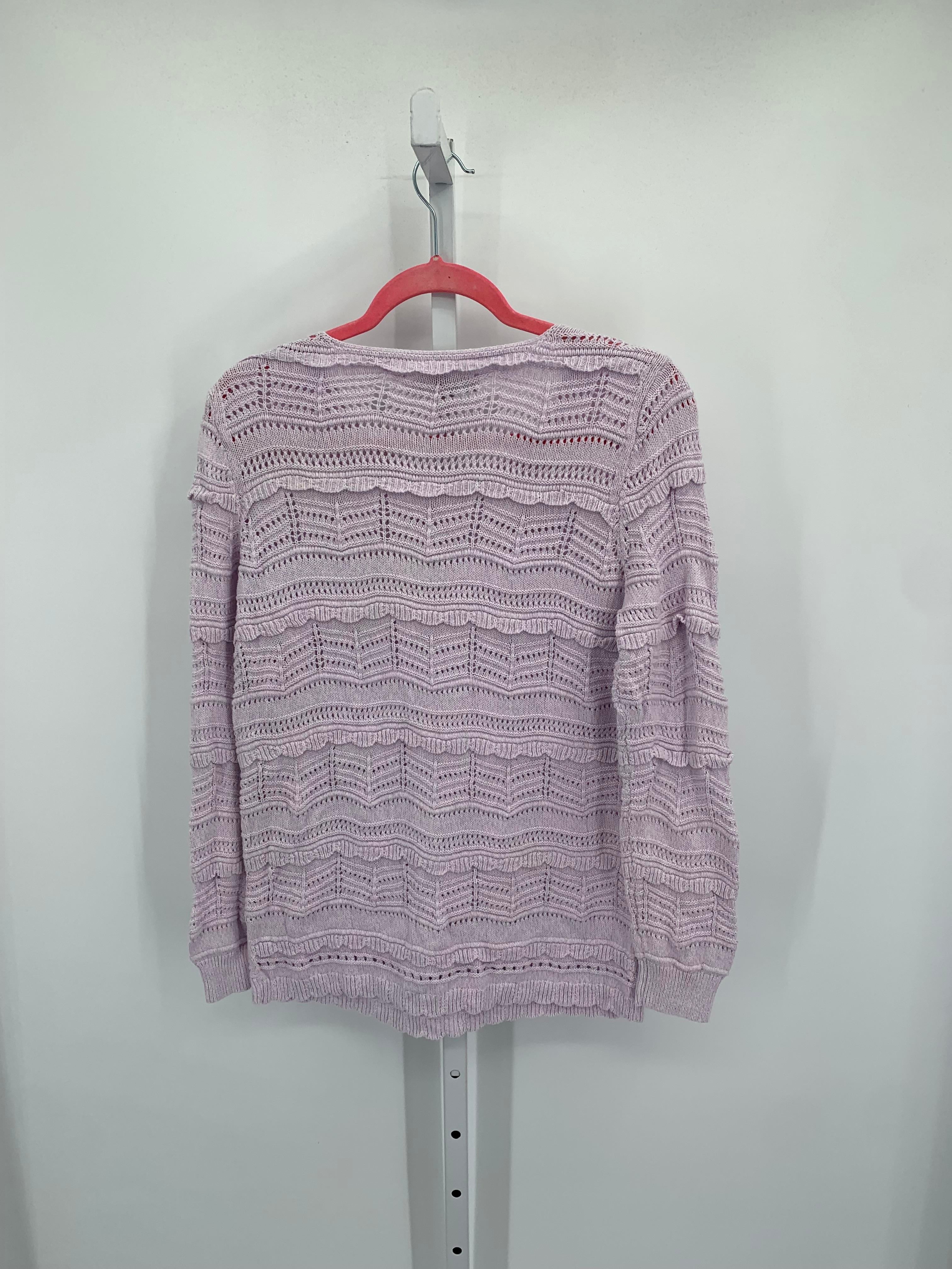 Loft Size Medium Misses Long Slv Sweater