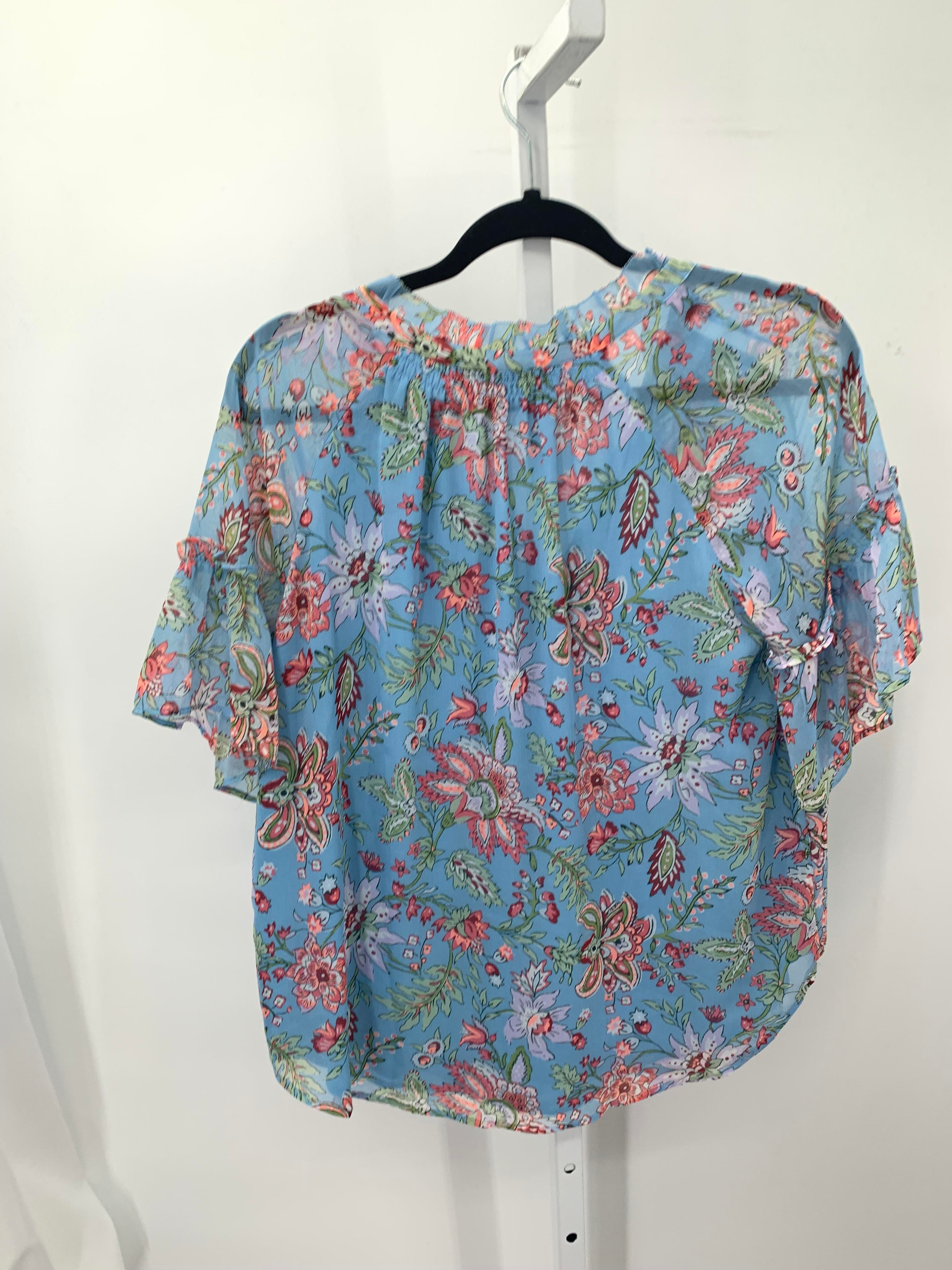 Loft Size Small Misses Short Sleeve Shirt