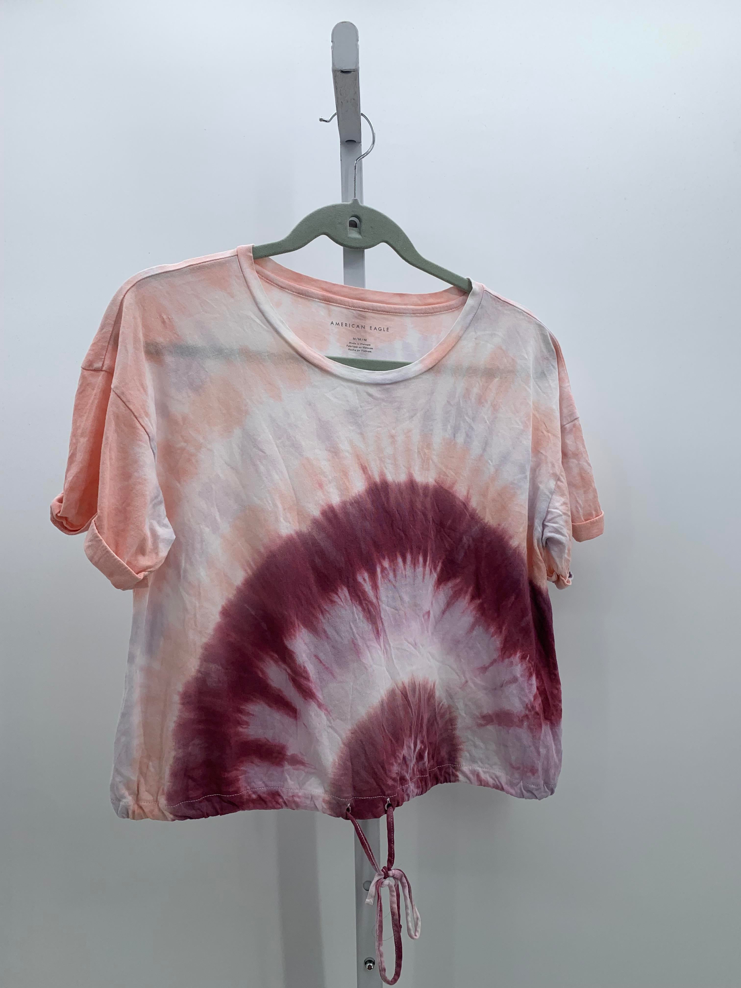 American Eagle Size Medium Juniors Short Sleeve Shirt