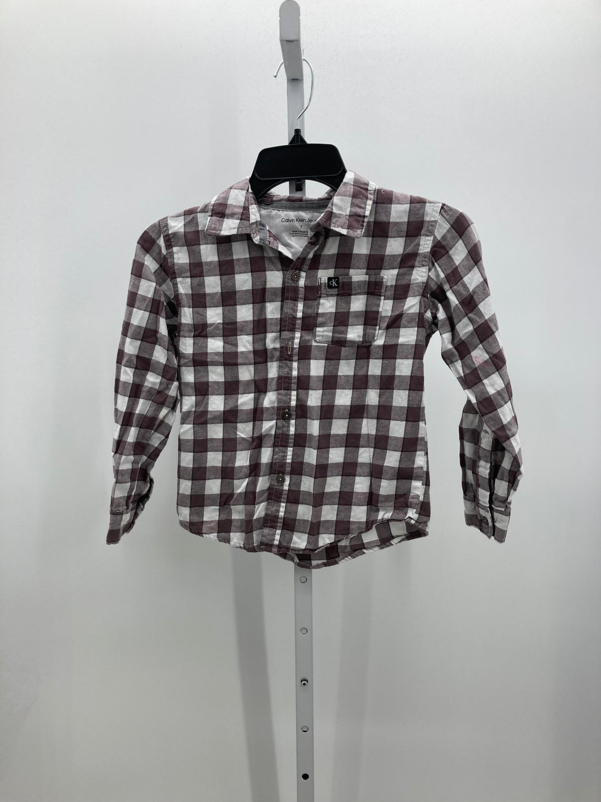WHITE PLAID