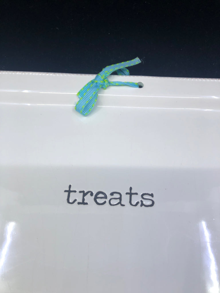 "TREATS" SERVING PLATE.