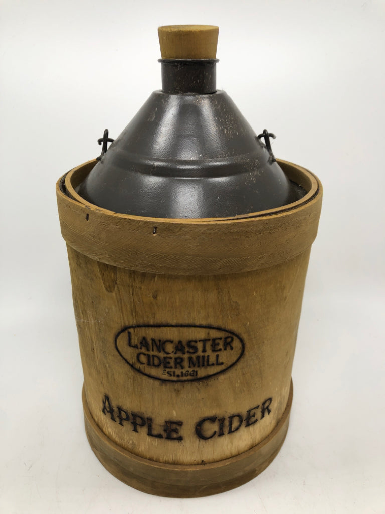 LANCASTER APPLE CIDER JUG- DECORATIVE.
