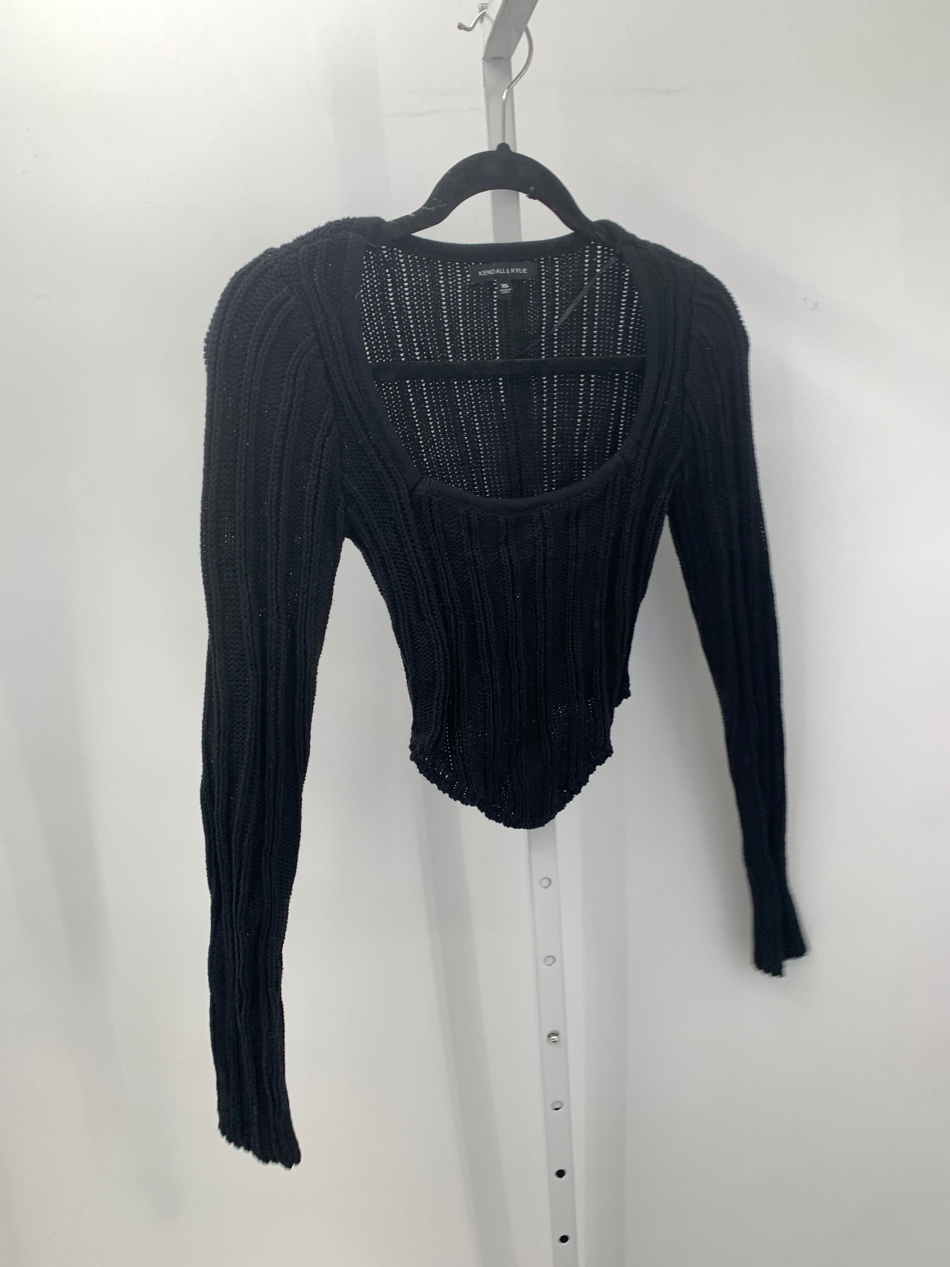Kendall & Kylie Size X Small Juniors Long Sleeve Sweater