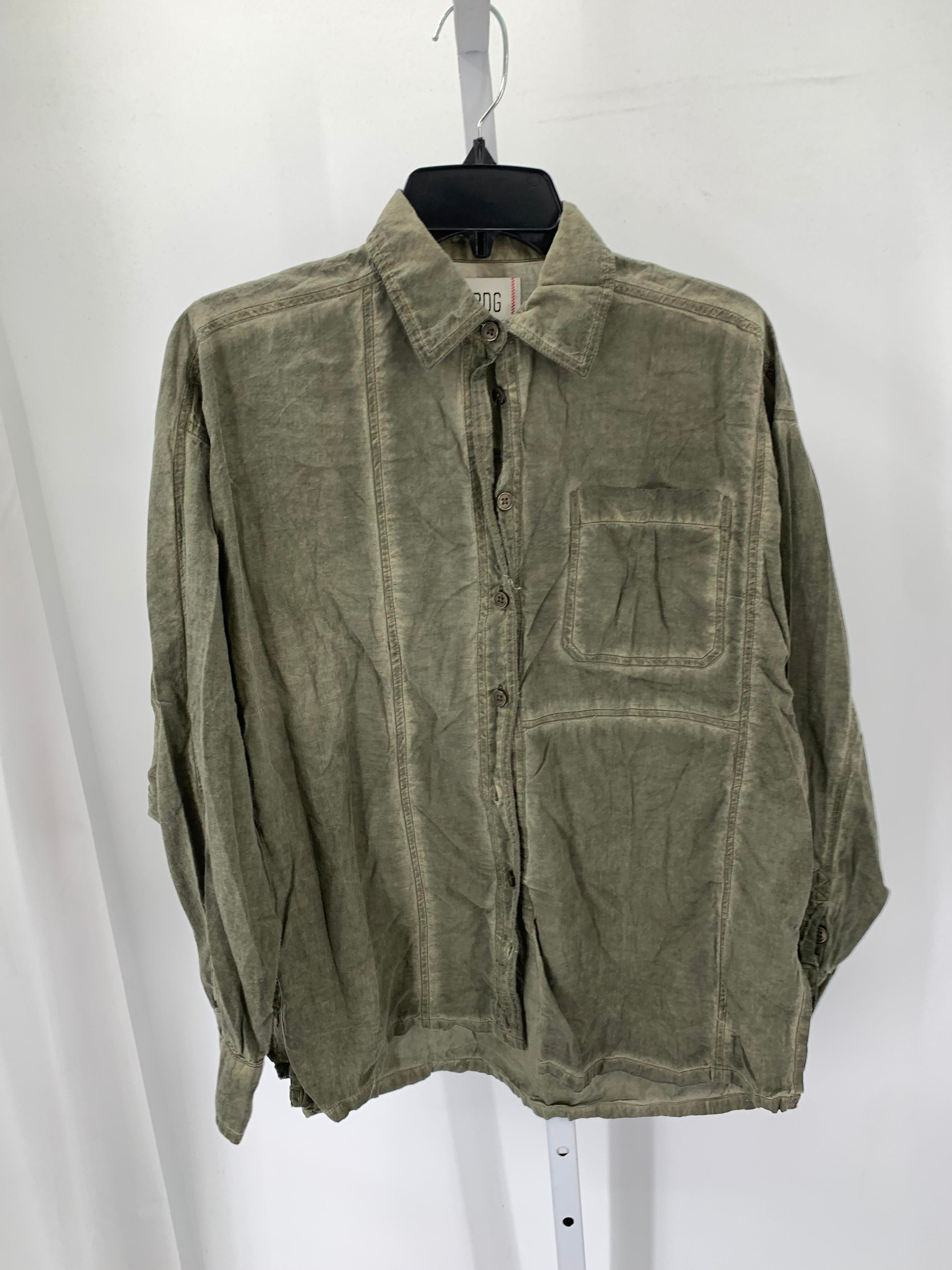 BDG Size X Small Juniors Long Sleeve Shirt