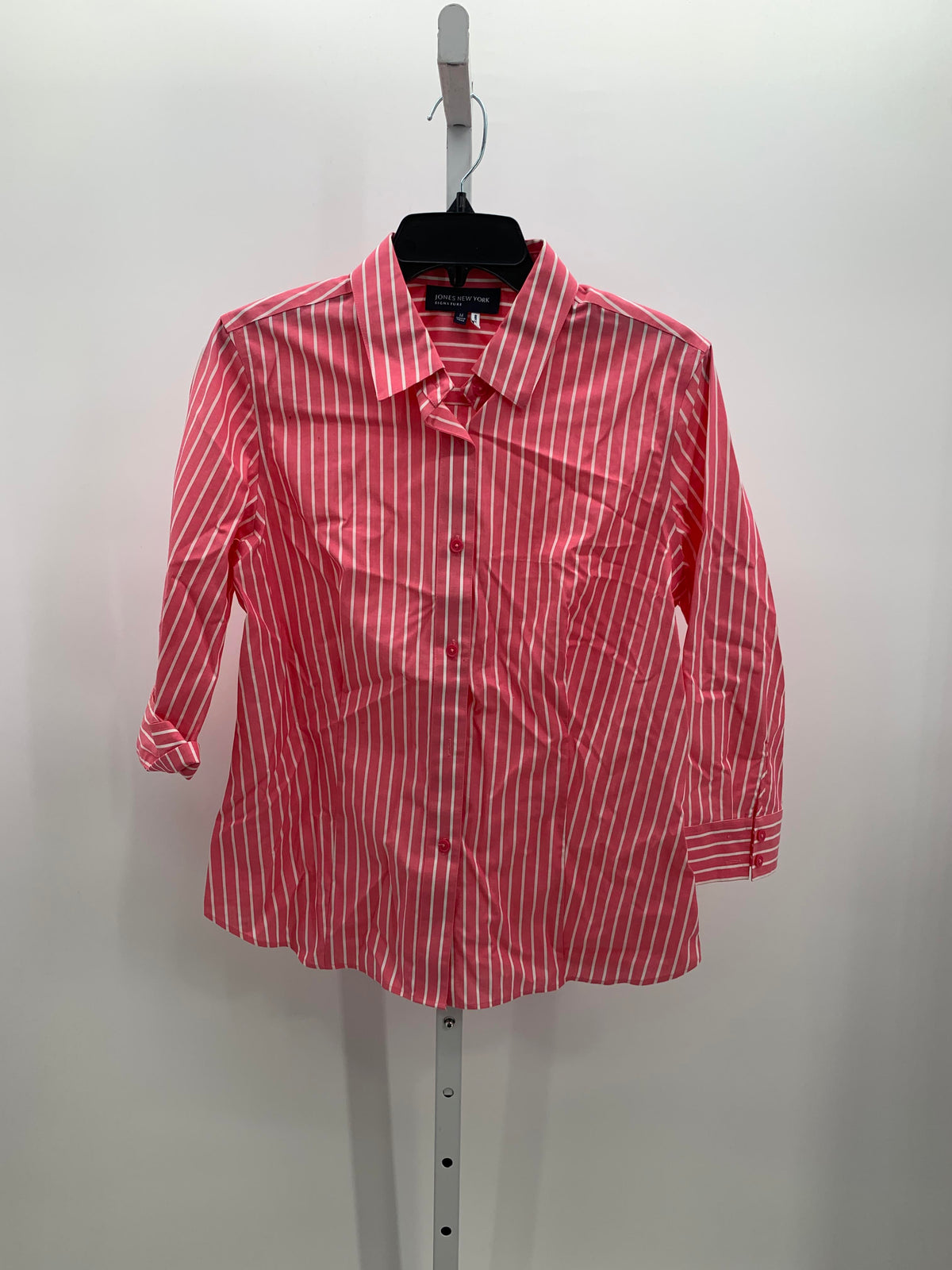 Jones New York Size Medium Misses 3/4 Sleeve Shirt
