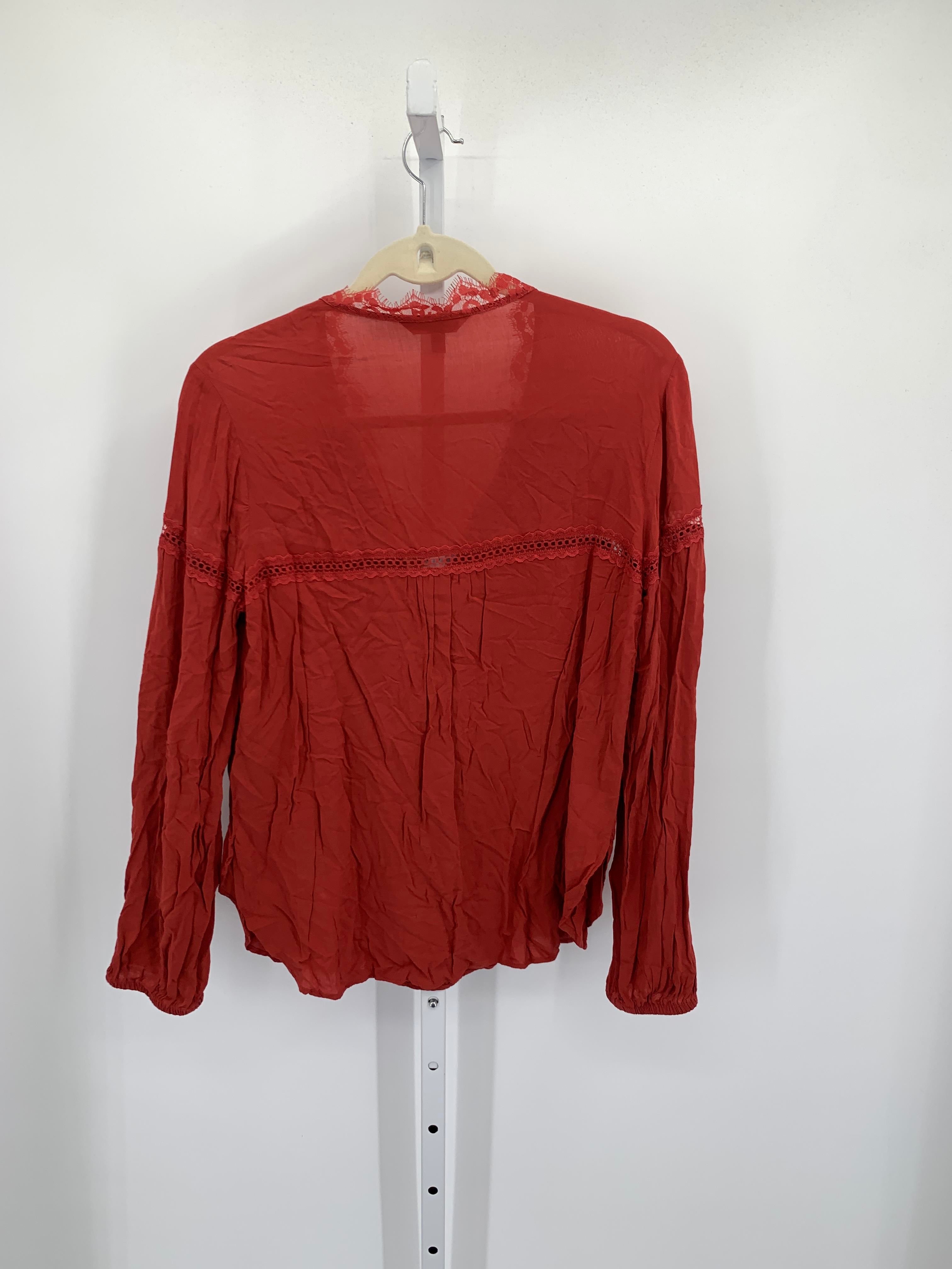 Express Size Small Misses Long Sleeve Shirt