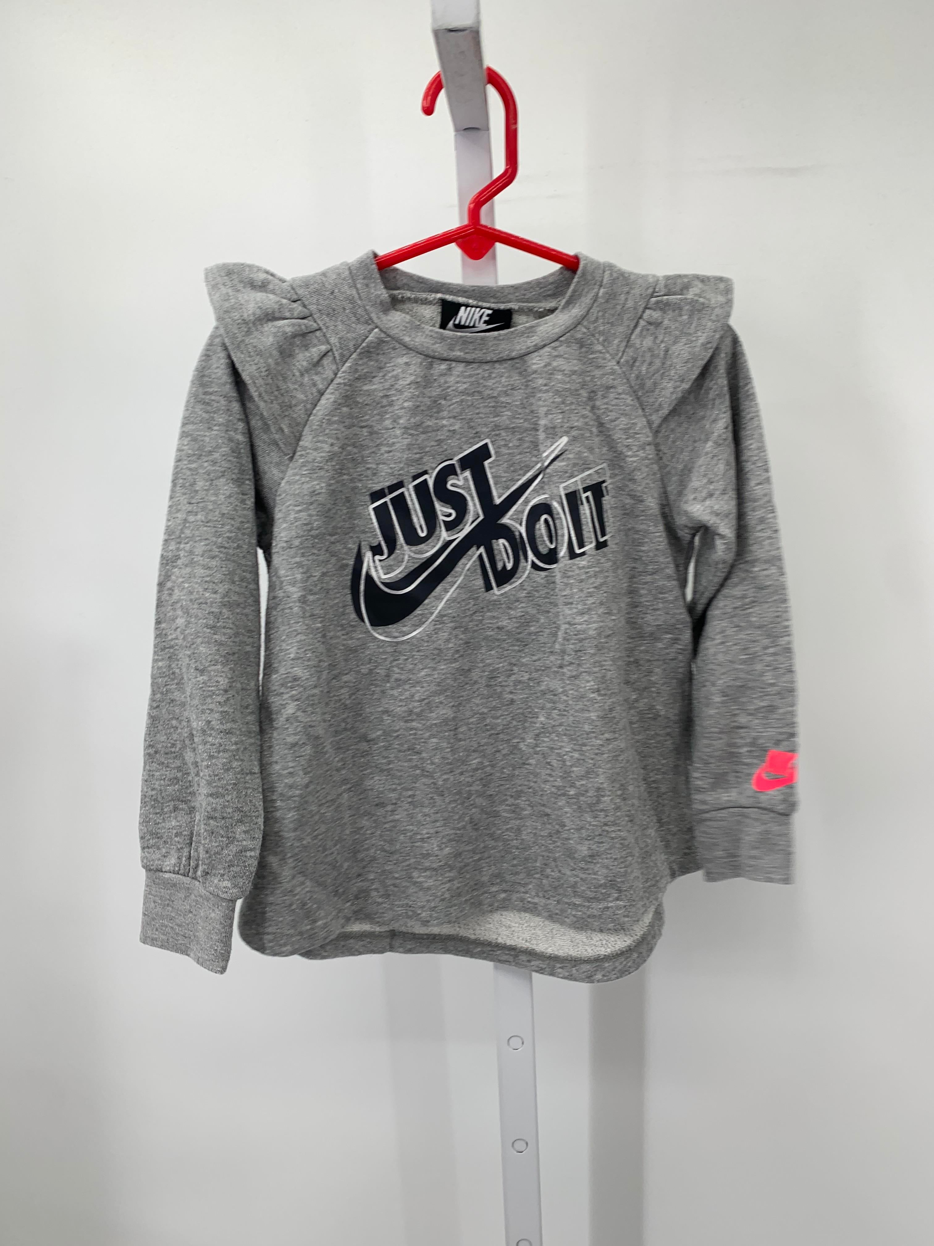 Nike Size 3T Girls Long Sleeve Shirt