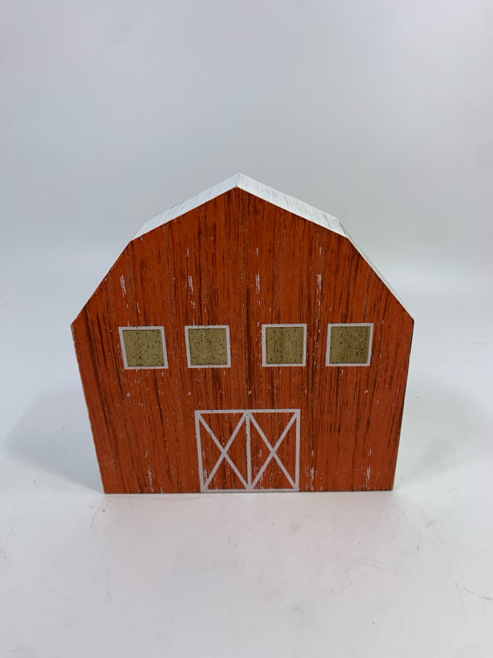 BARN WOOD BLOCK SHELF DECOR.