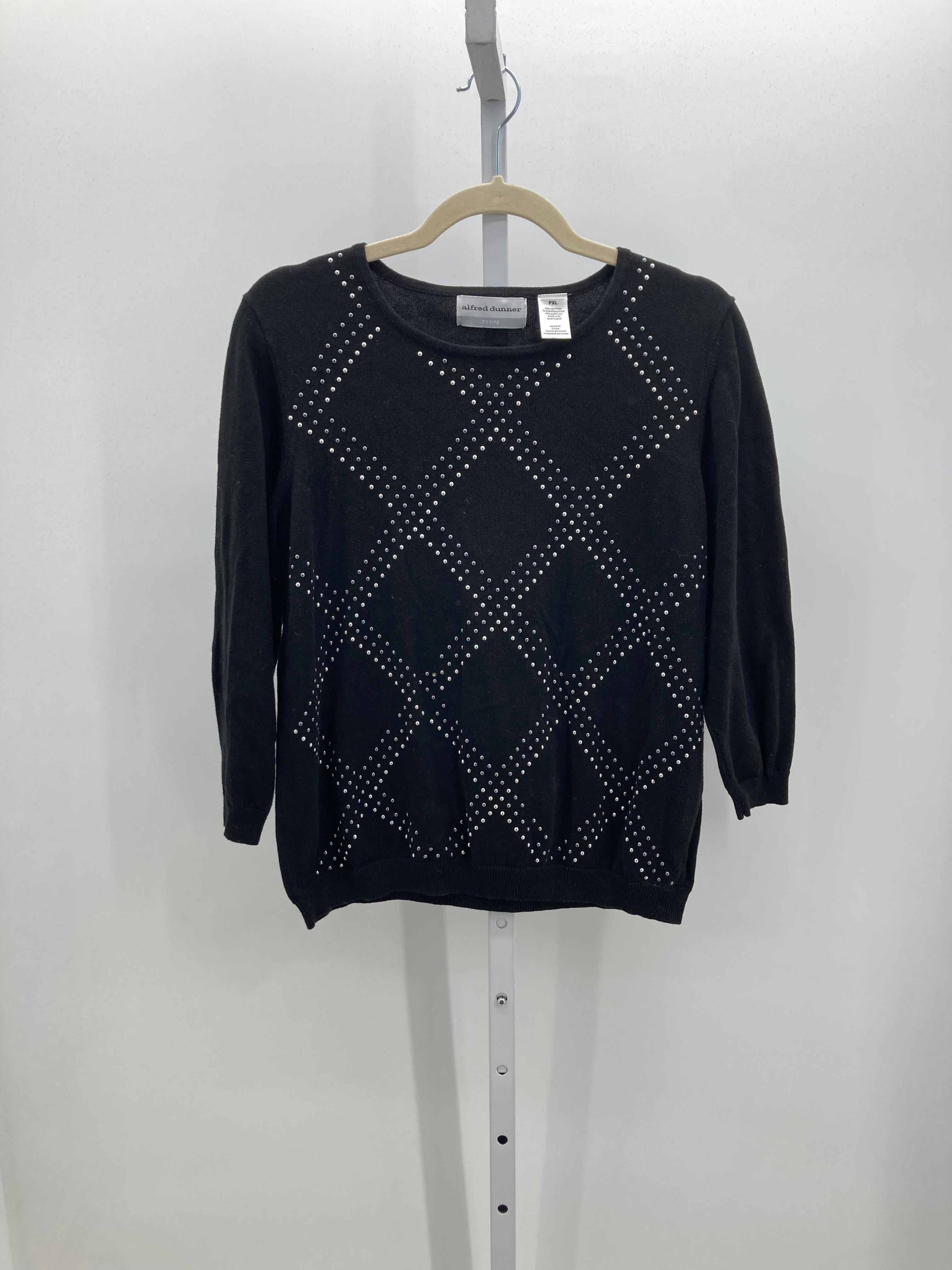Alfred Dunner Size X Large Petite Petite 3/4 Sleeve Sweater