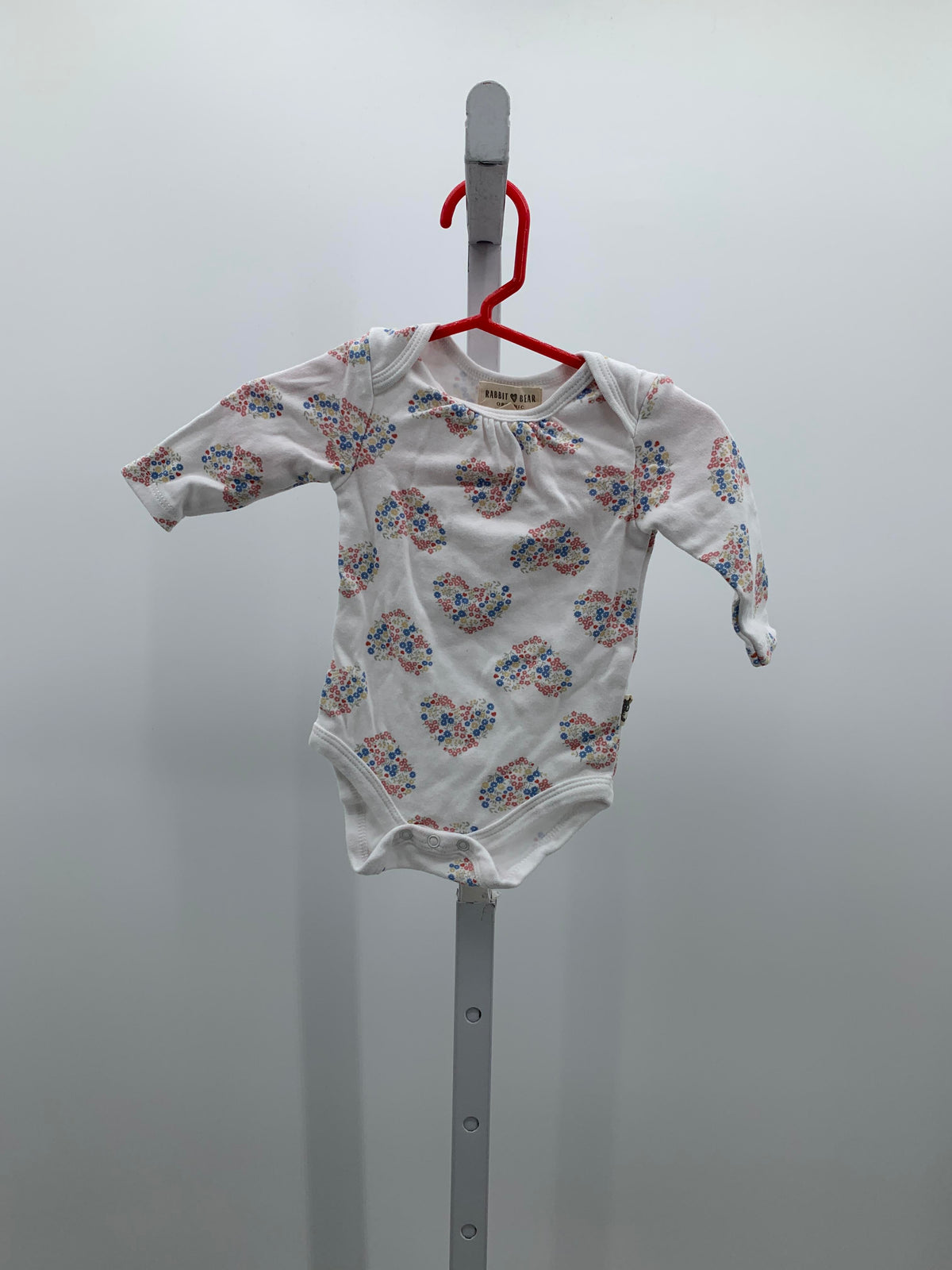 Rabbit + Bear Size 0-3 months Girls Long Sleeve Shirt