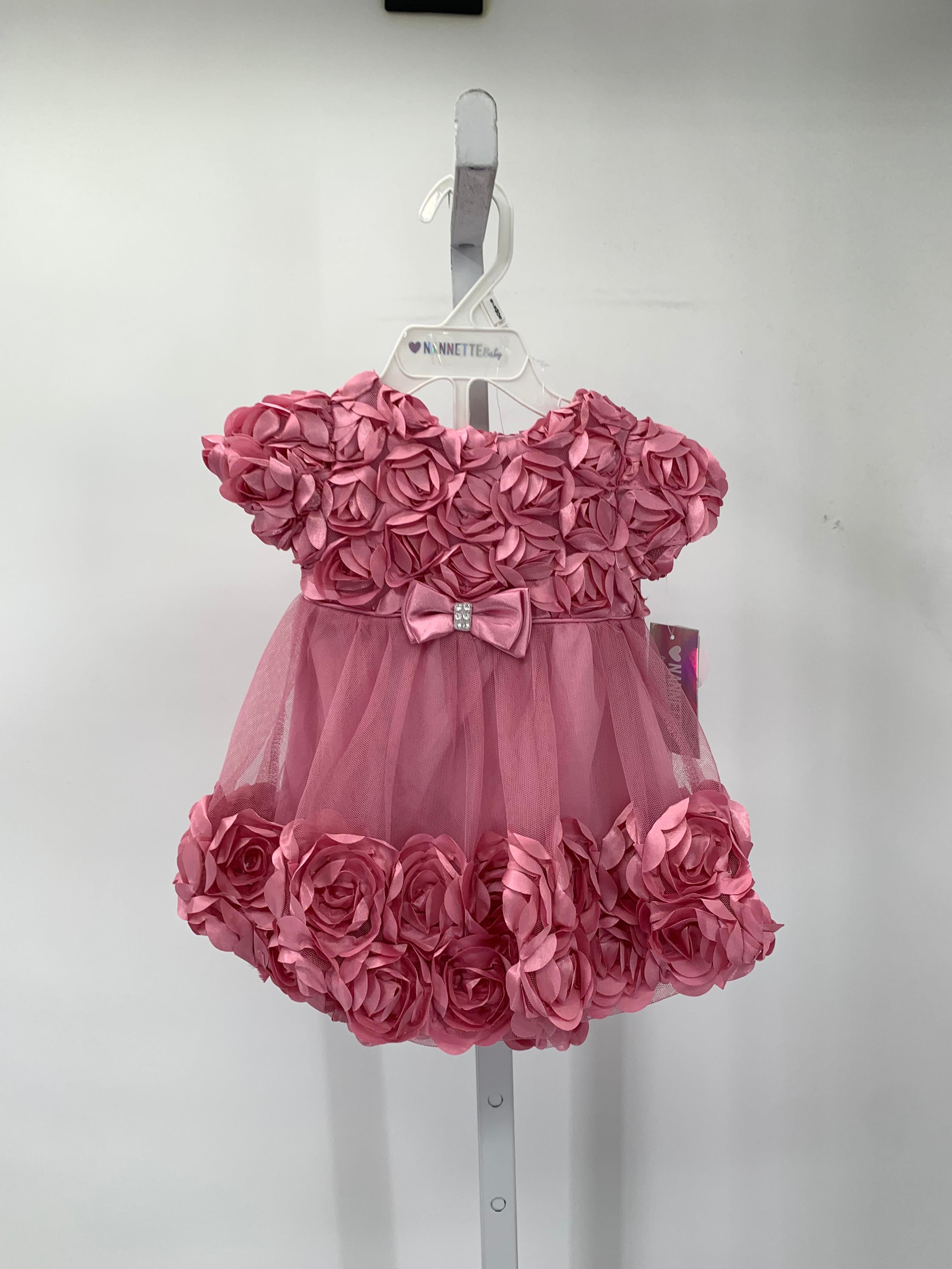Nannette Size 6-9 mon Girls Short Sleeve Dress
