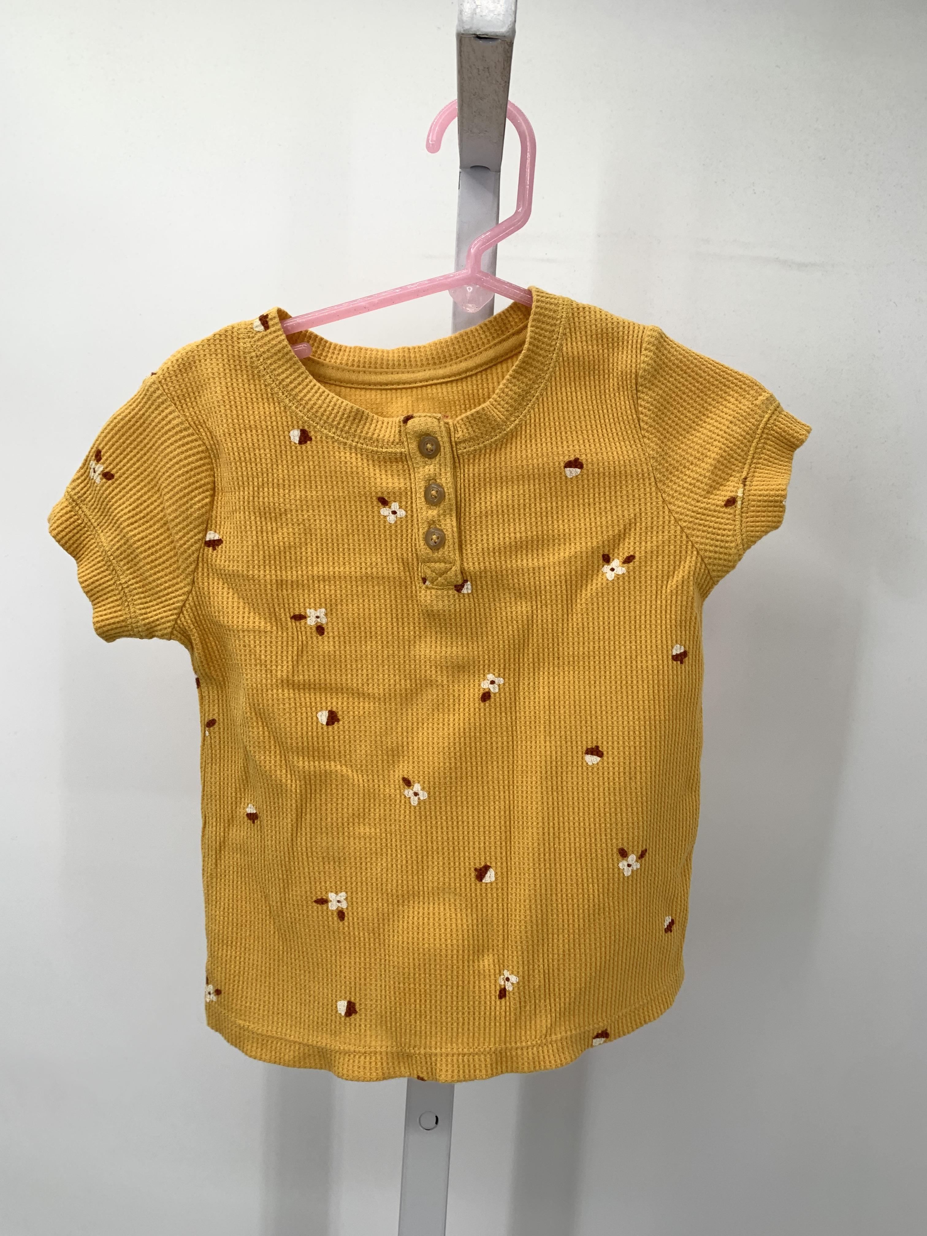 Carters Size 3T Girls Short Sleeve Shirt