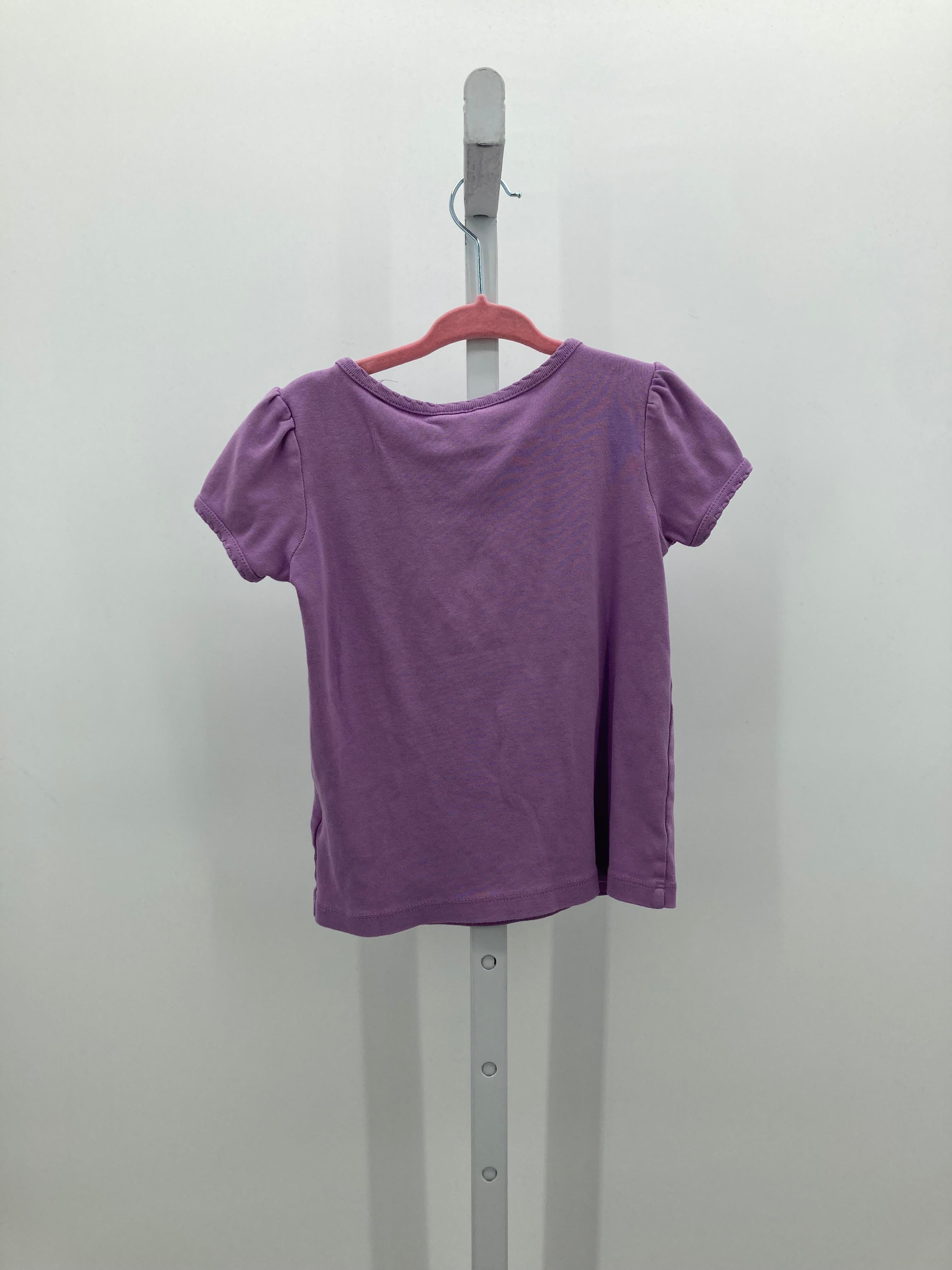 Hanna Anderson Size 4 Girls Short Sleeve Shirt
