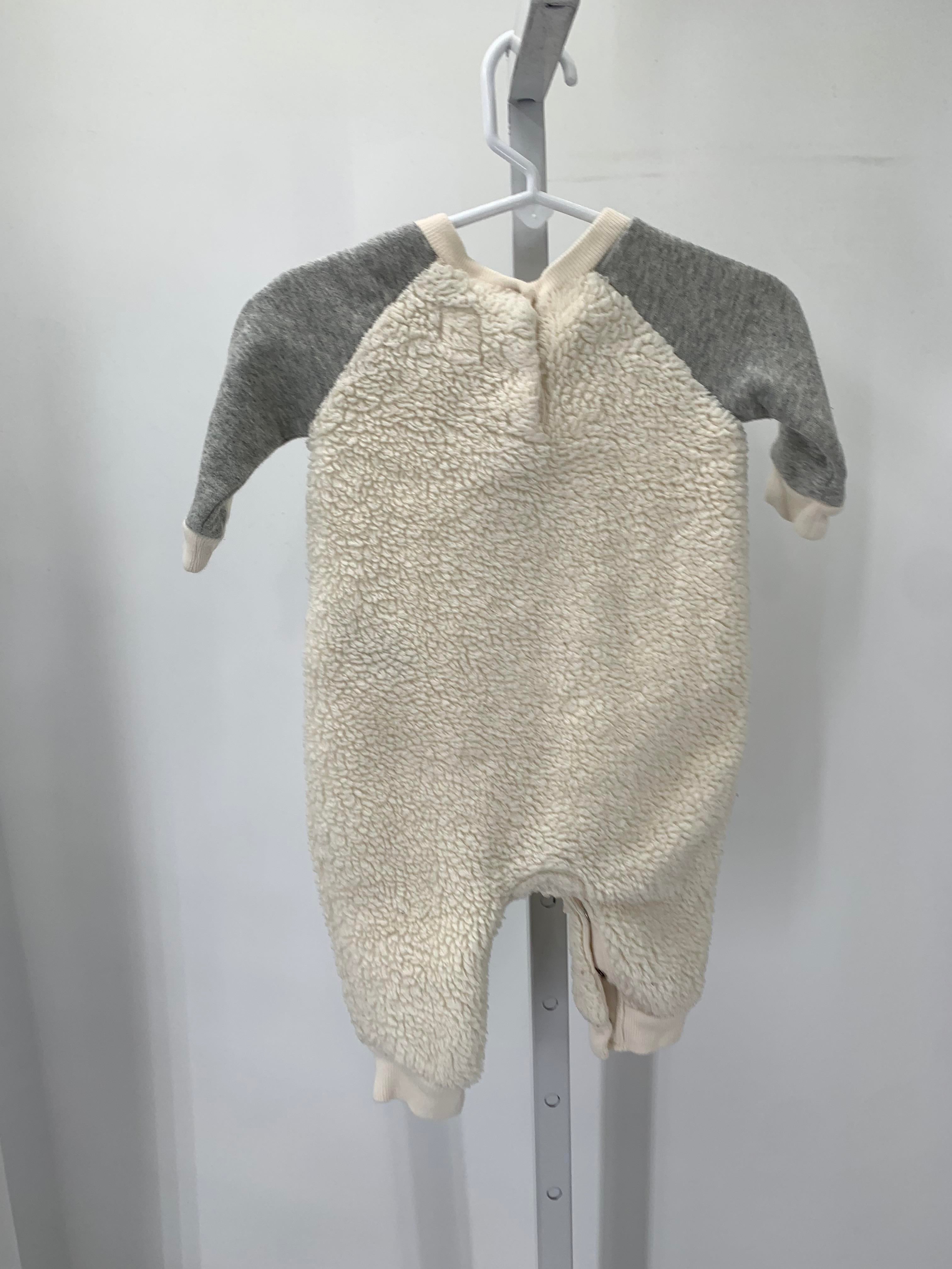 FAUX FUR BEAR ROMPER