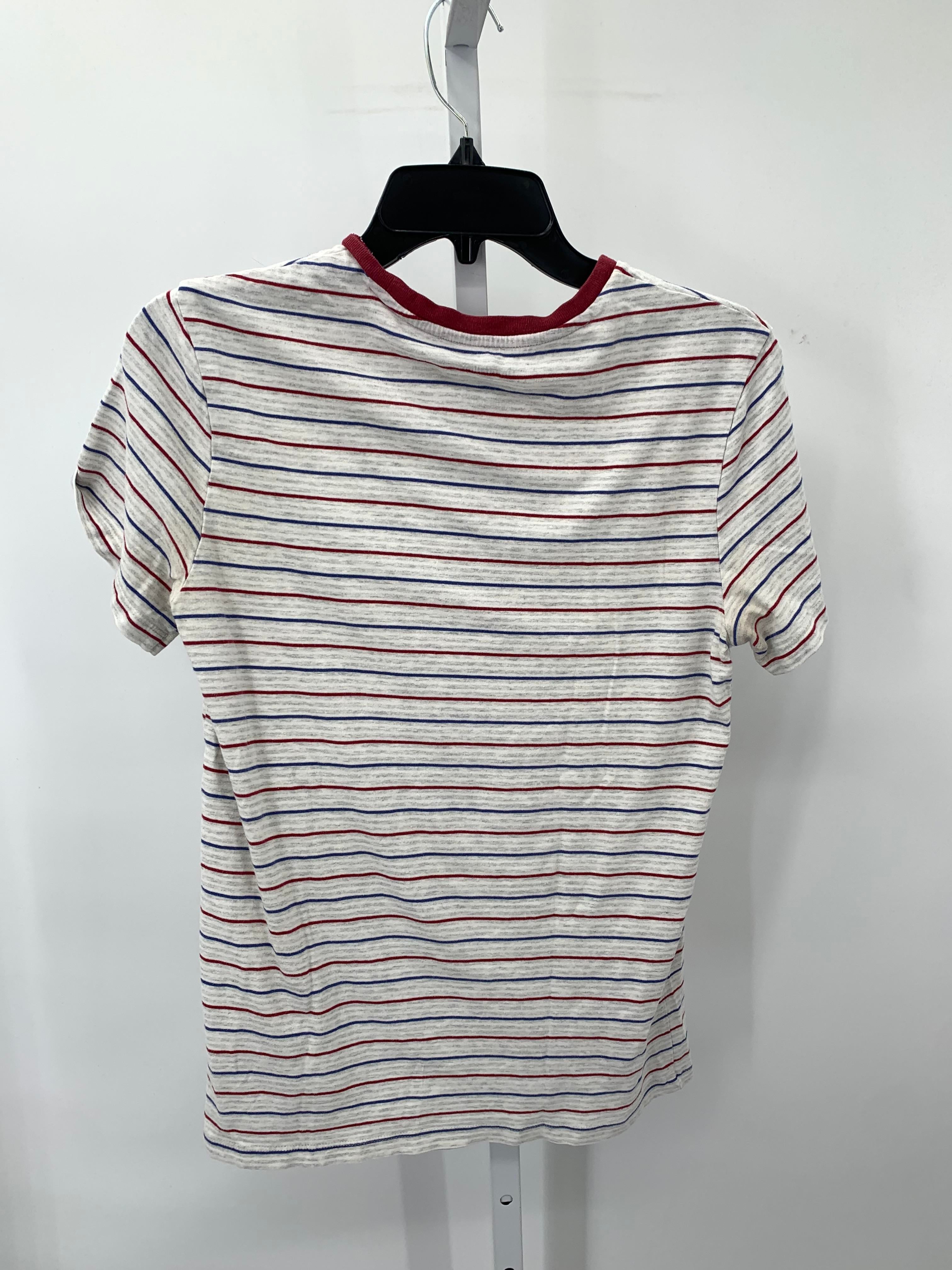 RED BLUE STRIPES KNIT