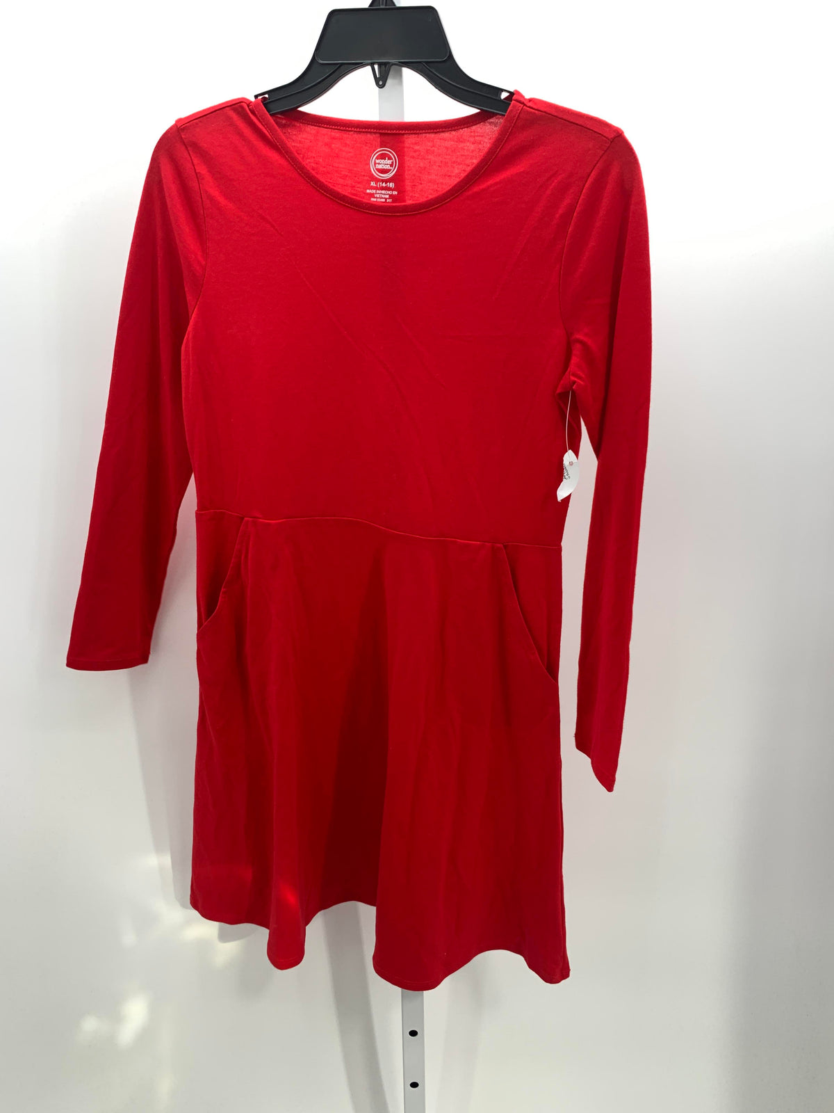Wonder Nation Size 14-16 Girls Long Sleeve Dress
