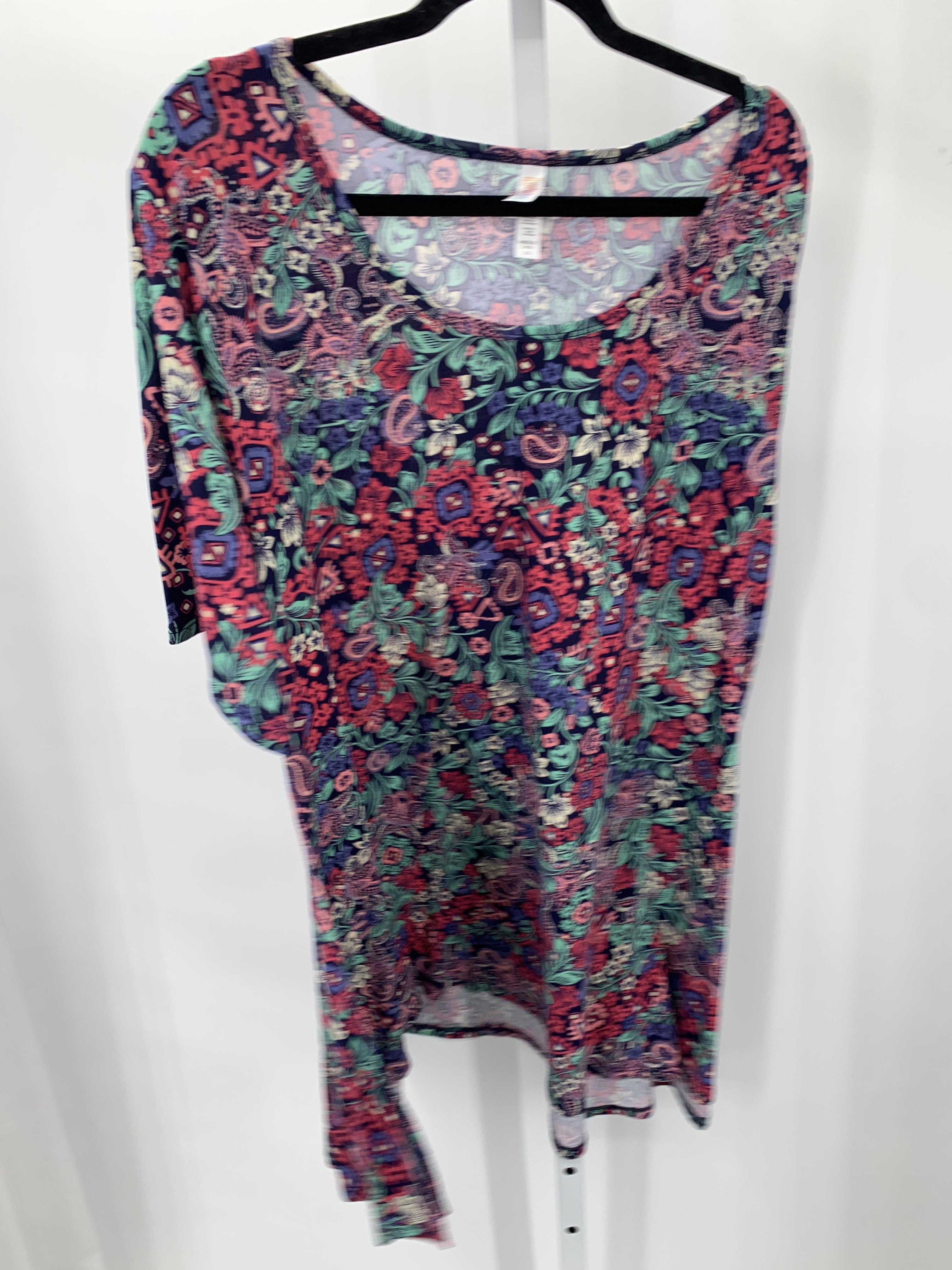 Lularoe Size 3X Womens Short Sleeve Shirt