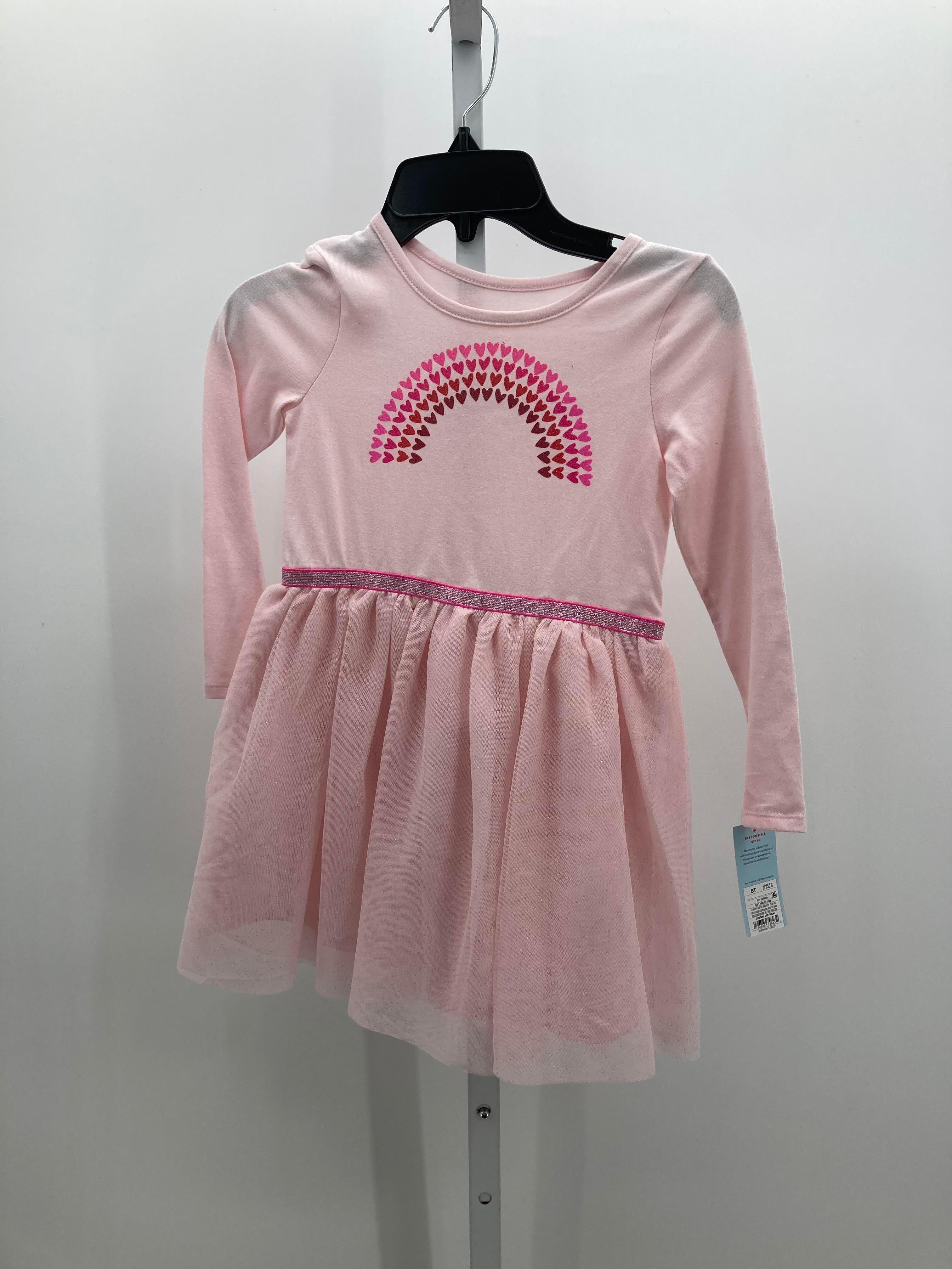 Cat & Jack Size 5T Girls Long Sleeve Dress