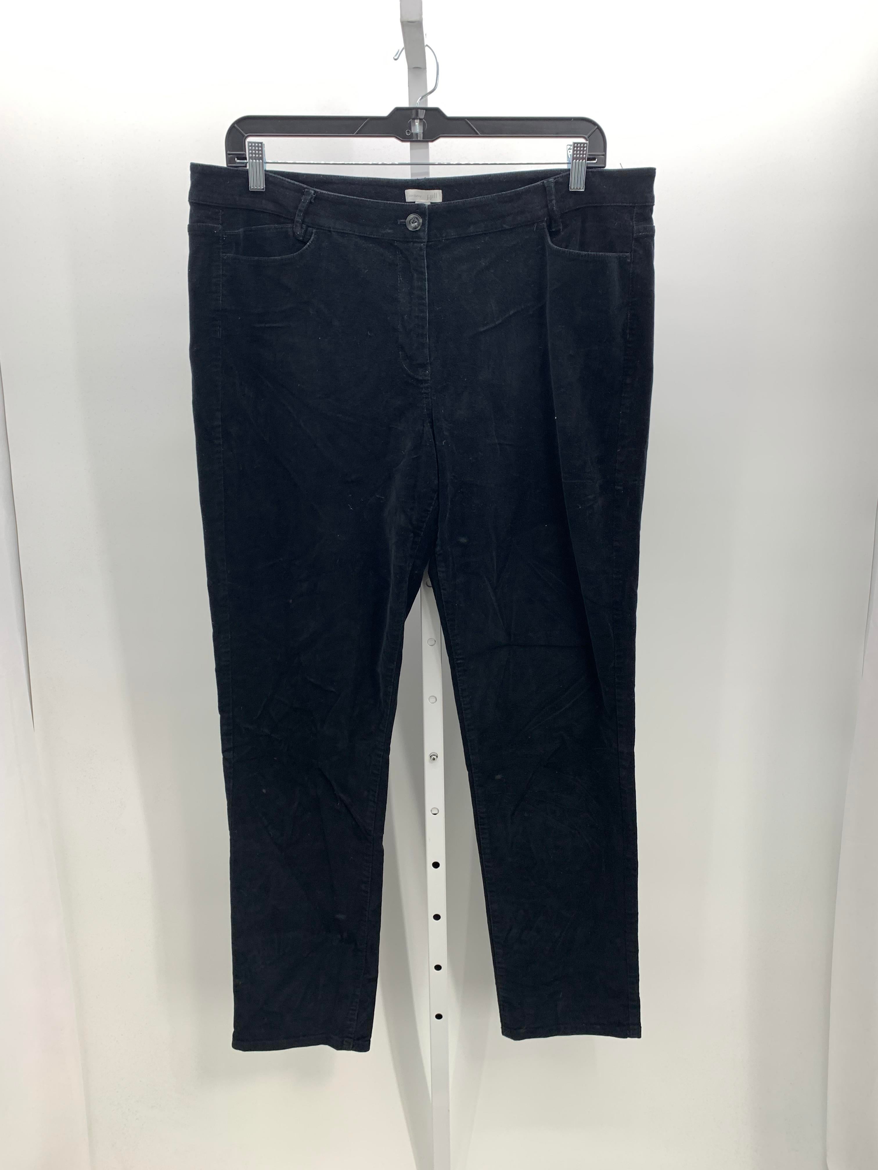 J-Jill Size 18 Tall Misses Corduroy Pants