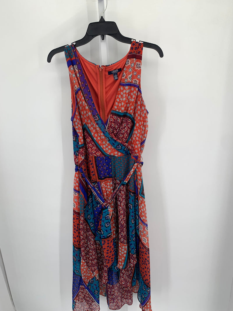 Chaps Size 14 Misses Sleeveless Dress