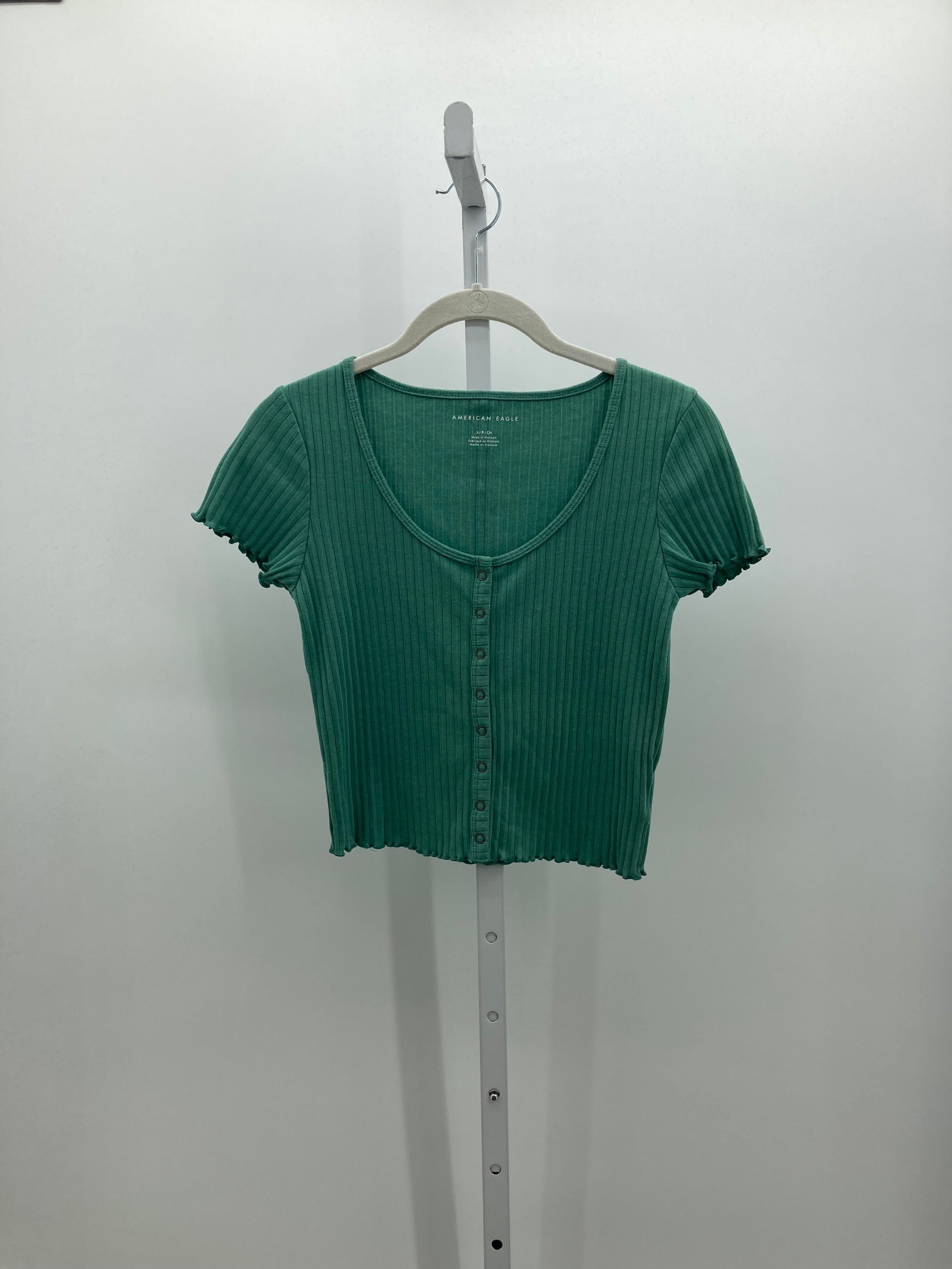 American Eagle Size Small Juniors Short Sleeve Shirt