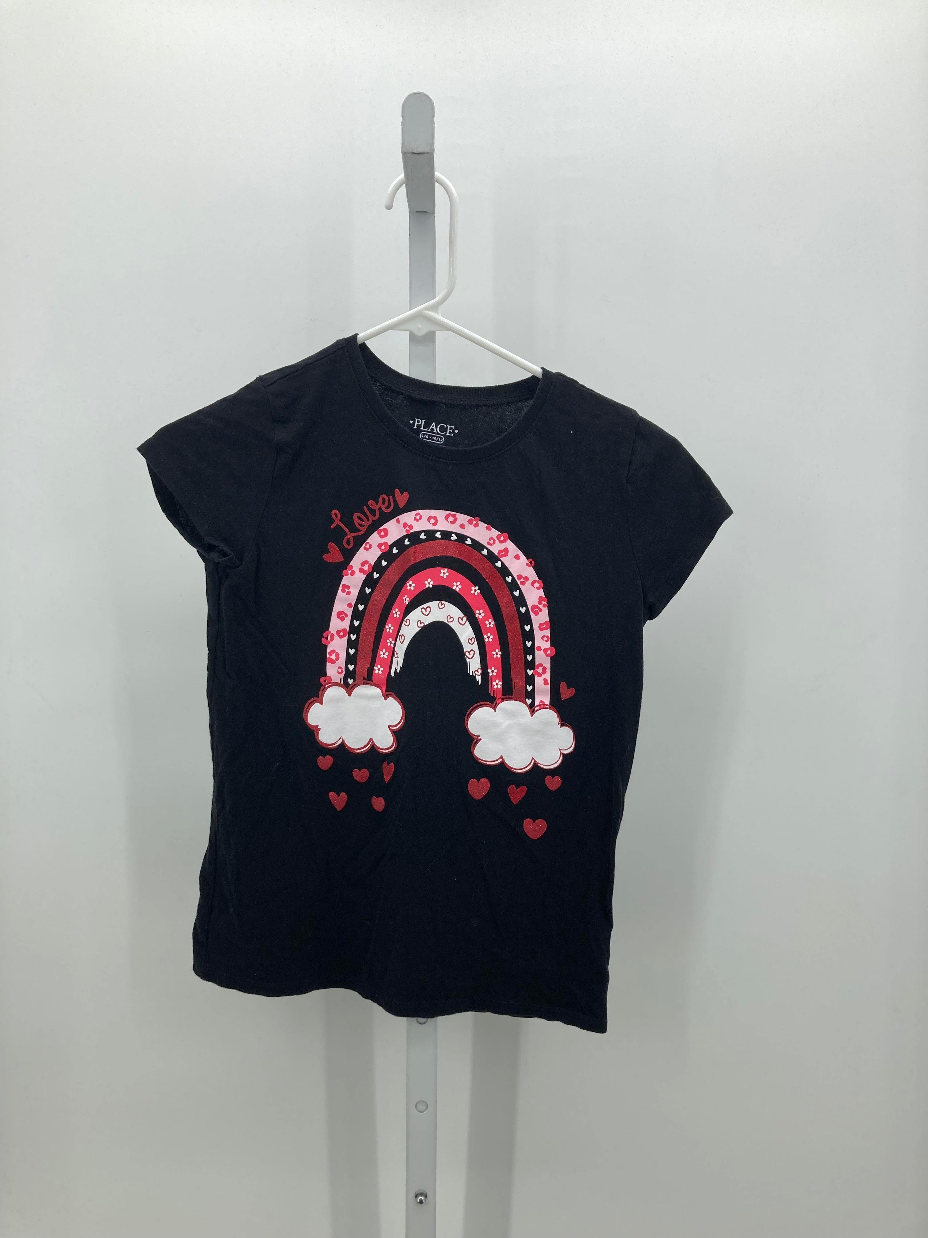 Children's Place Size 10-12 Girls Short Sleeve Shirt