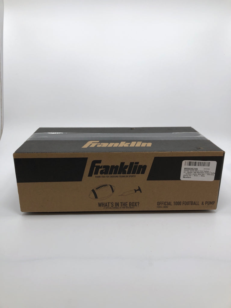 NIB FRANKLIN FOOTBALL & PUMP.
