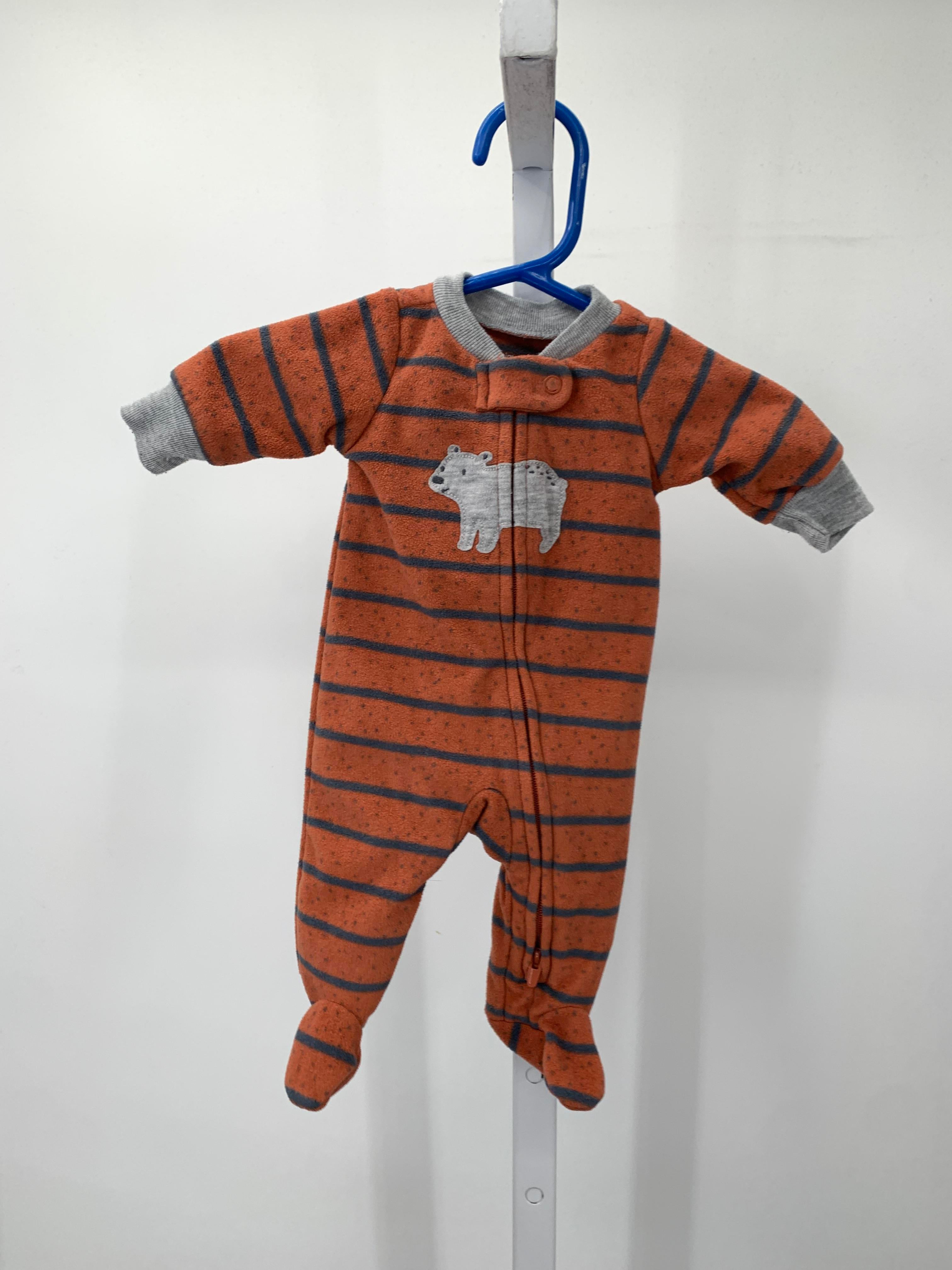 GREY BEAR STRIPES FLEECE