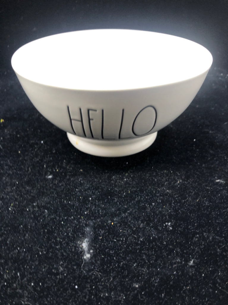 RAE DUNN HELLO BOWL.