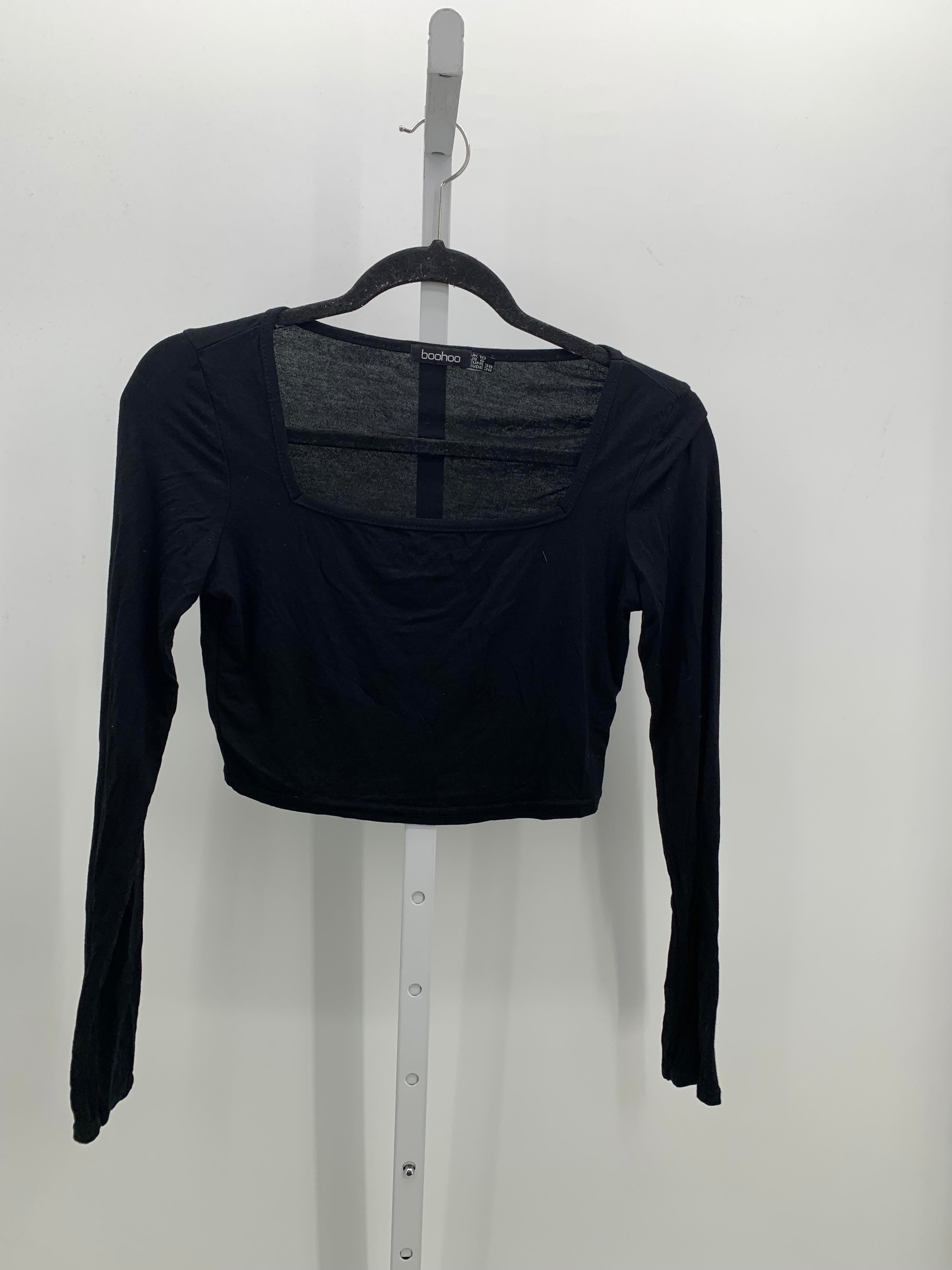 boohoo Size 6 Juniors Long Sleeve Shirt