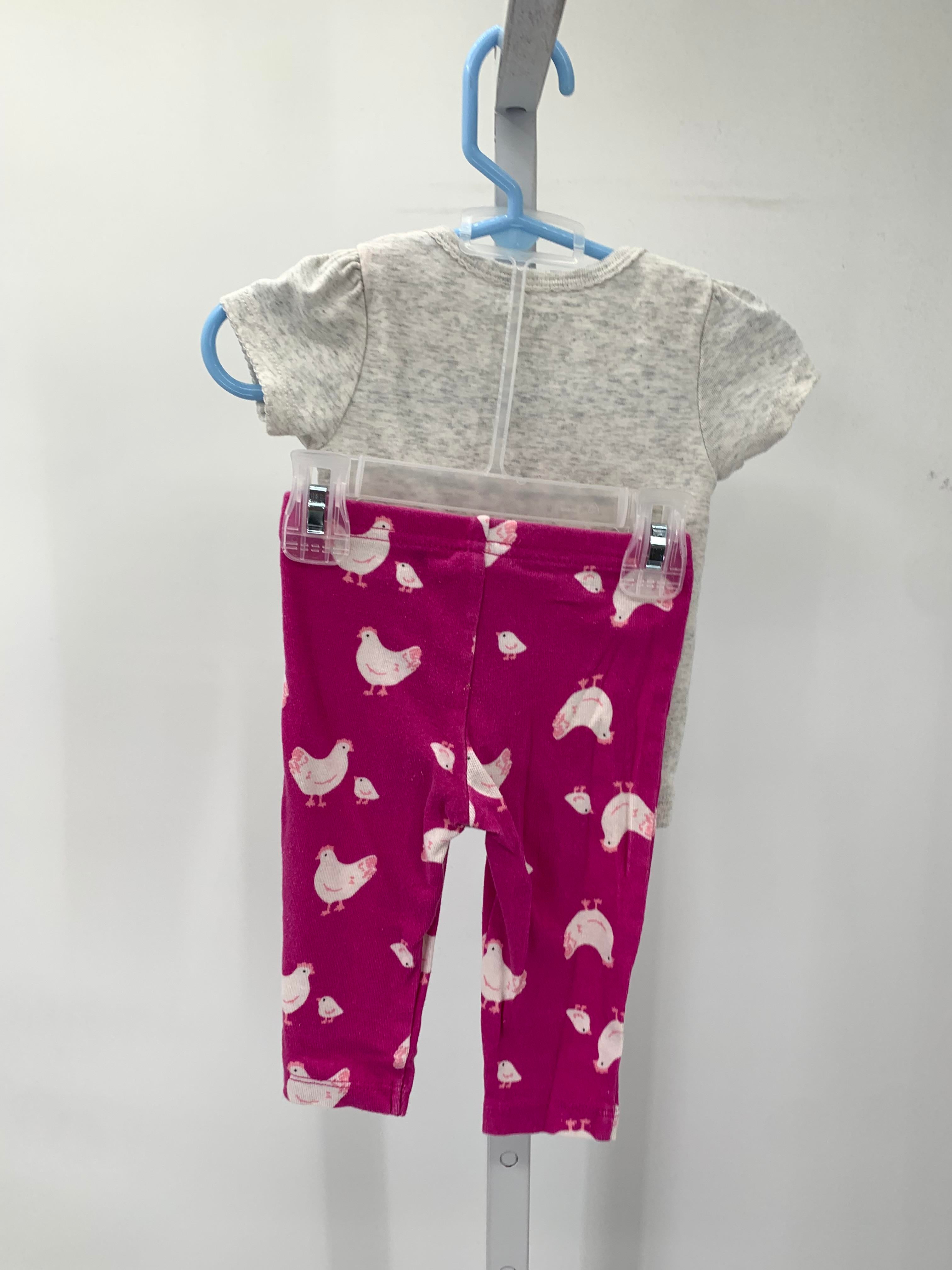 Carters Size 3-6 Months Girls 2 Pieces