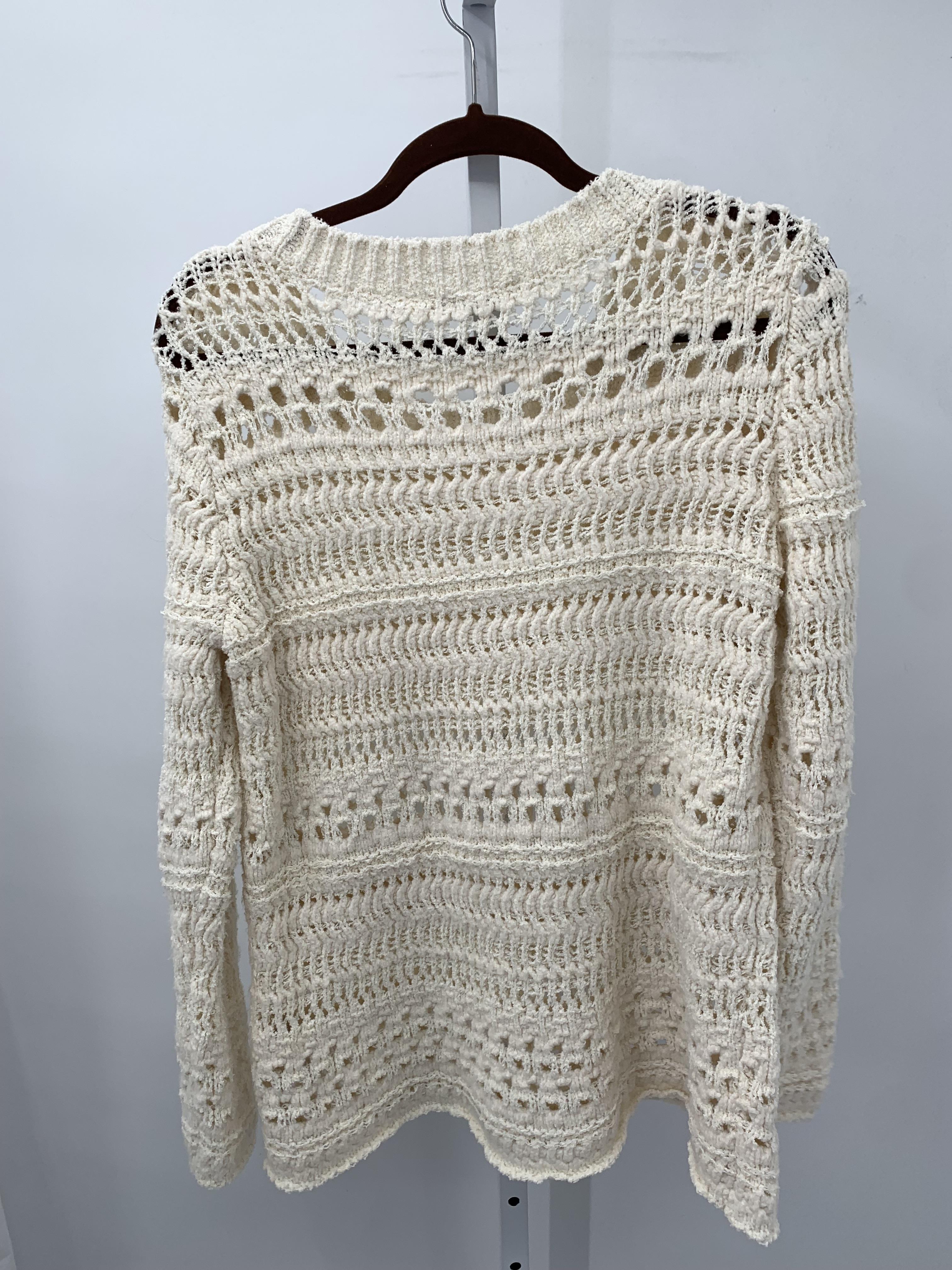 Soft Surroundings Size Medium Misses Long Slv Sweater