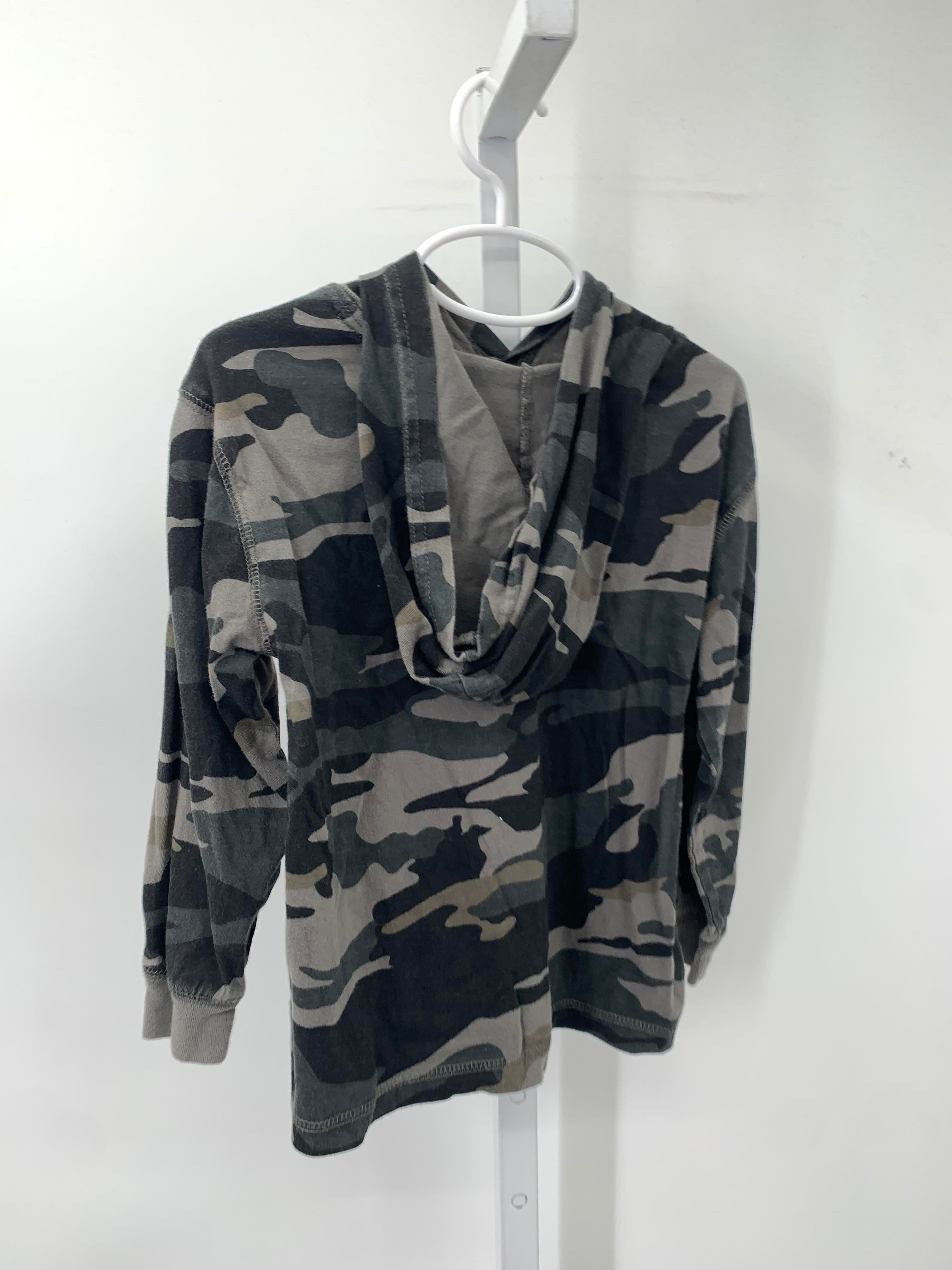 CAMO HOODED KNIT