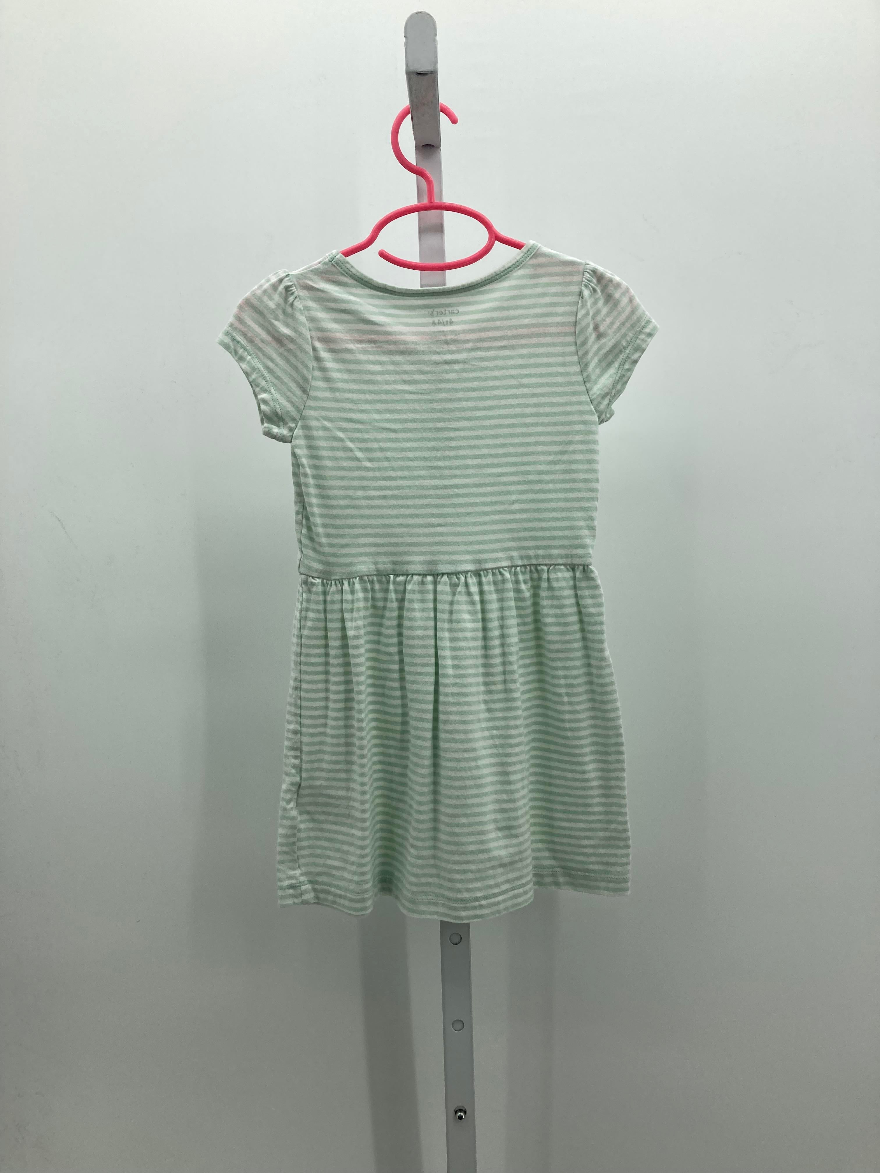 Carters Size 4T Girls Short Sleeve Dress