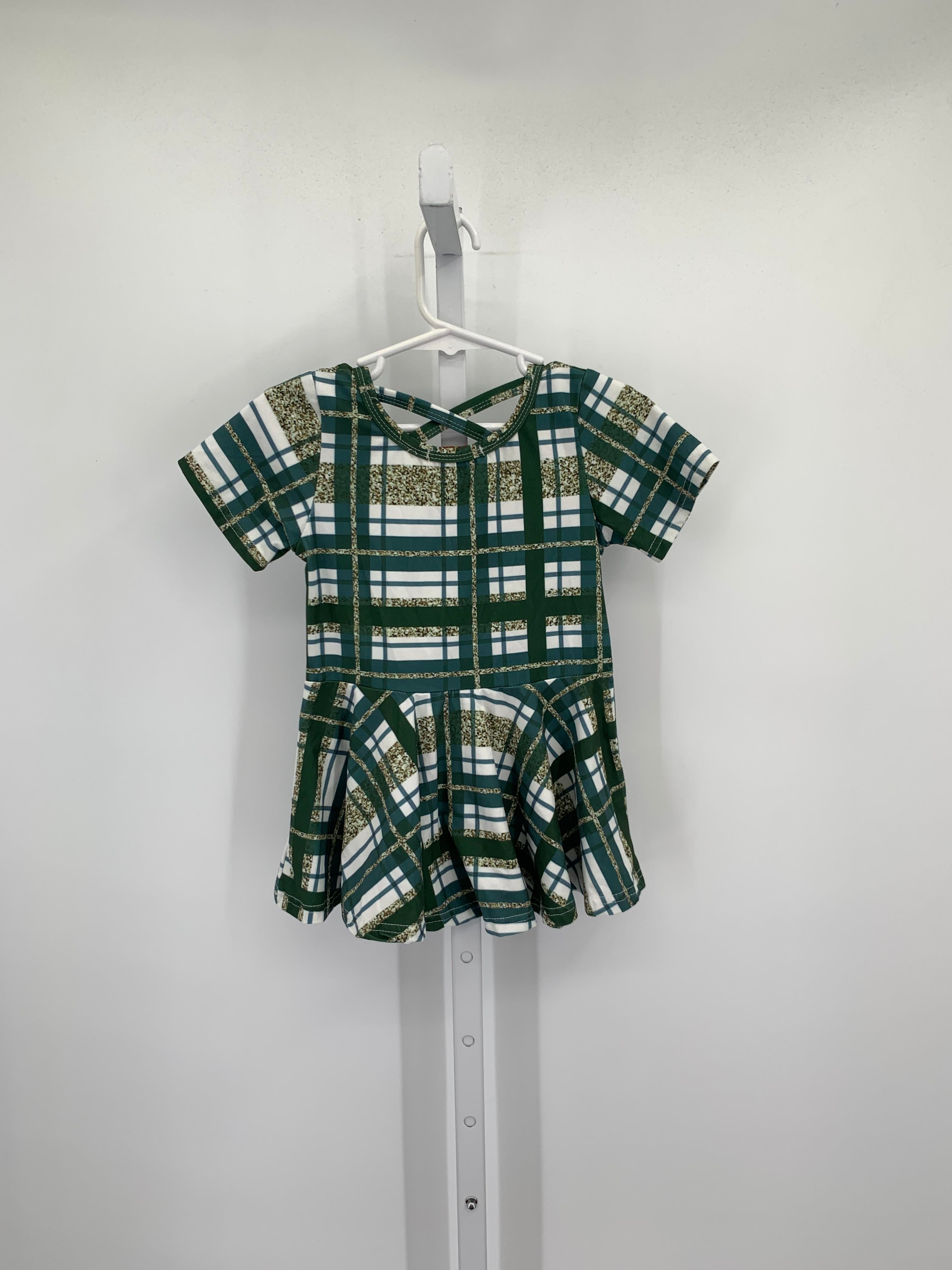 Size 3T Girls Short Sleeve Dress