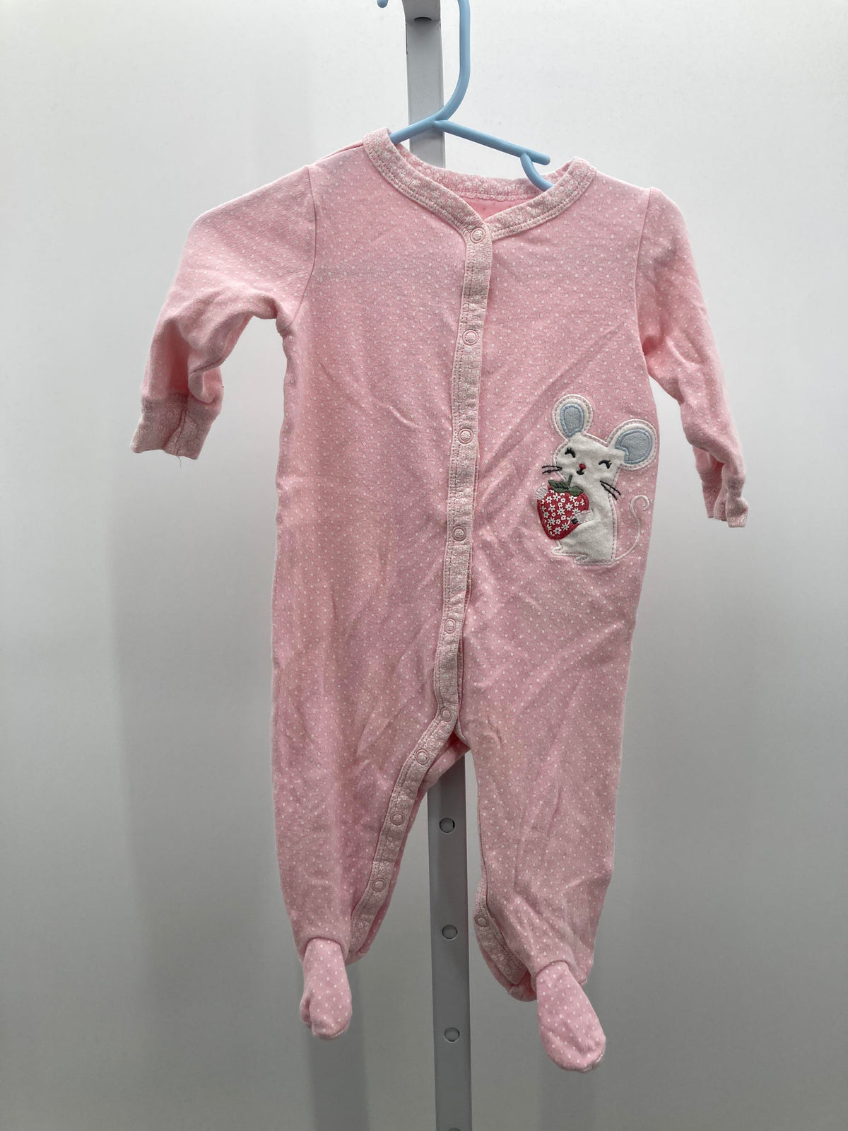 Carters Size 6 Months Girls Long Slv. Romper
