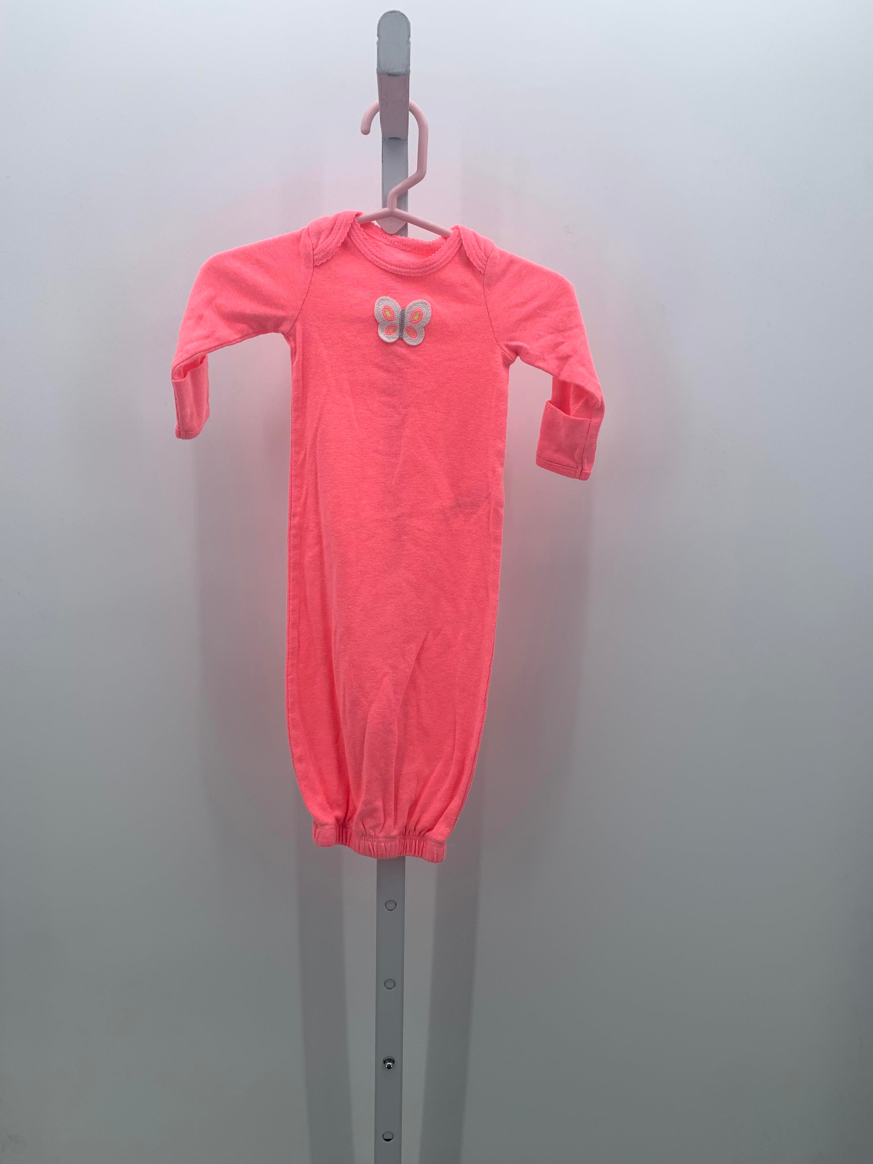 Carters Size 0-3 months Girls Gown Sleeper